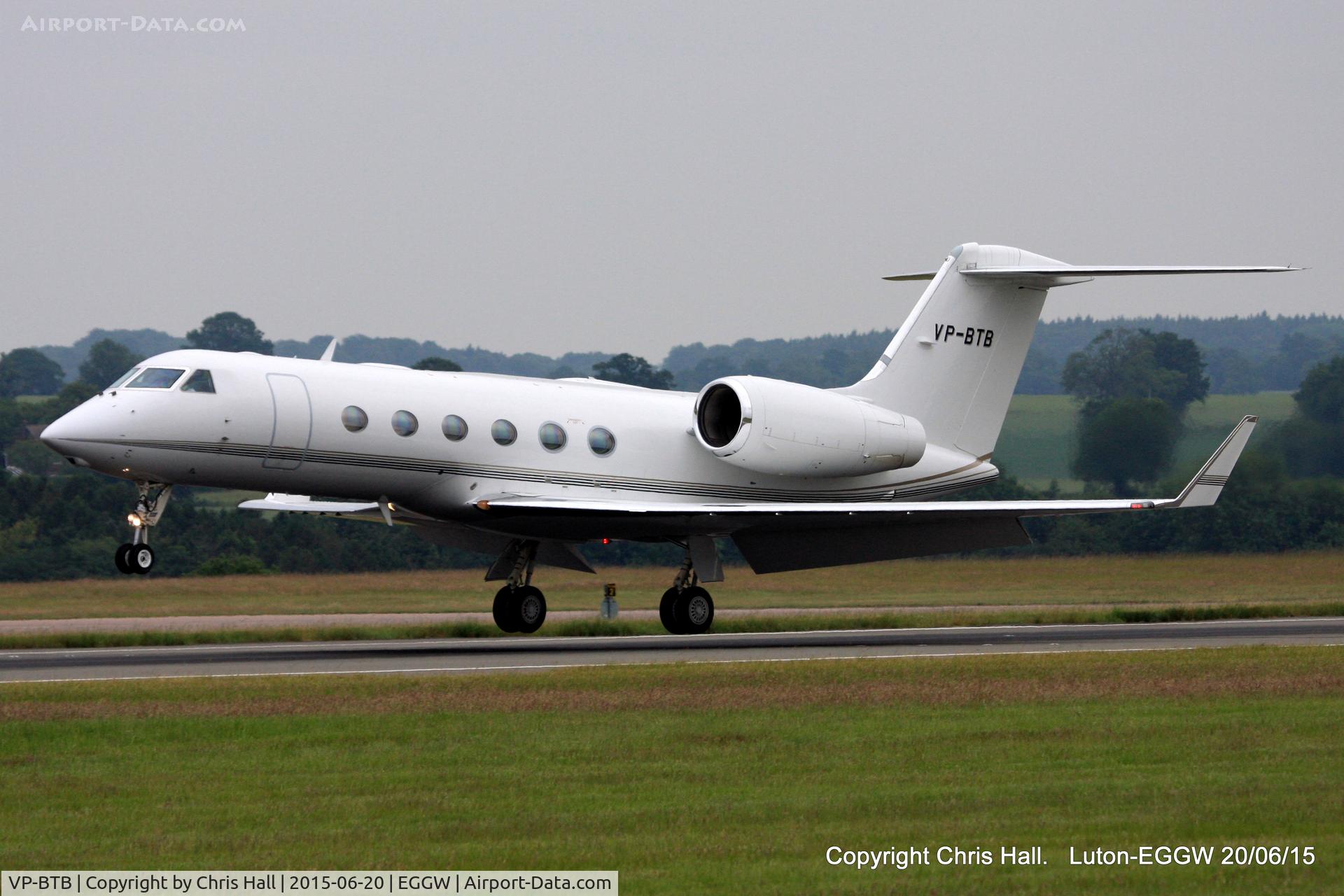 VP-BTB, 2007 Gulfstream Aerospace GIV-X (G450) C/N 4103, Tail Wind Inc