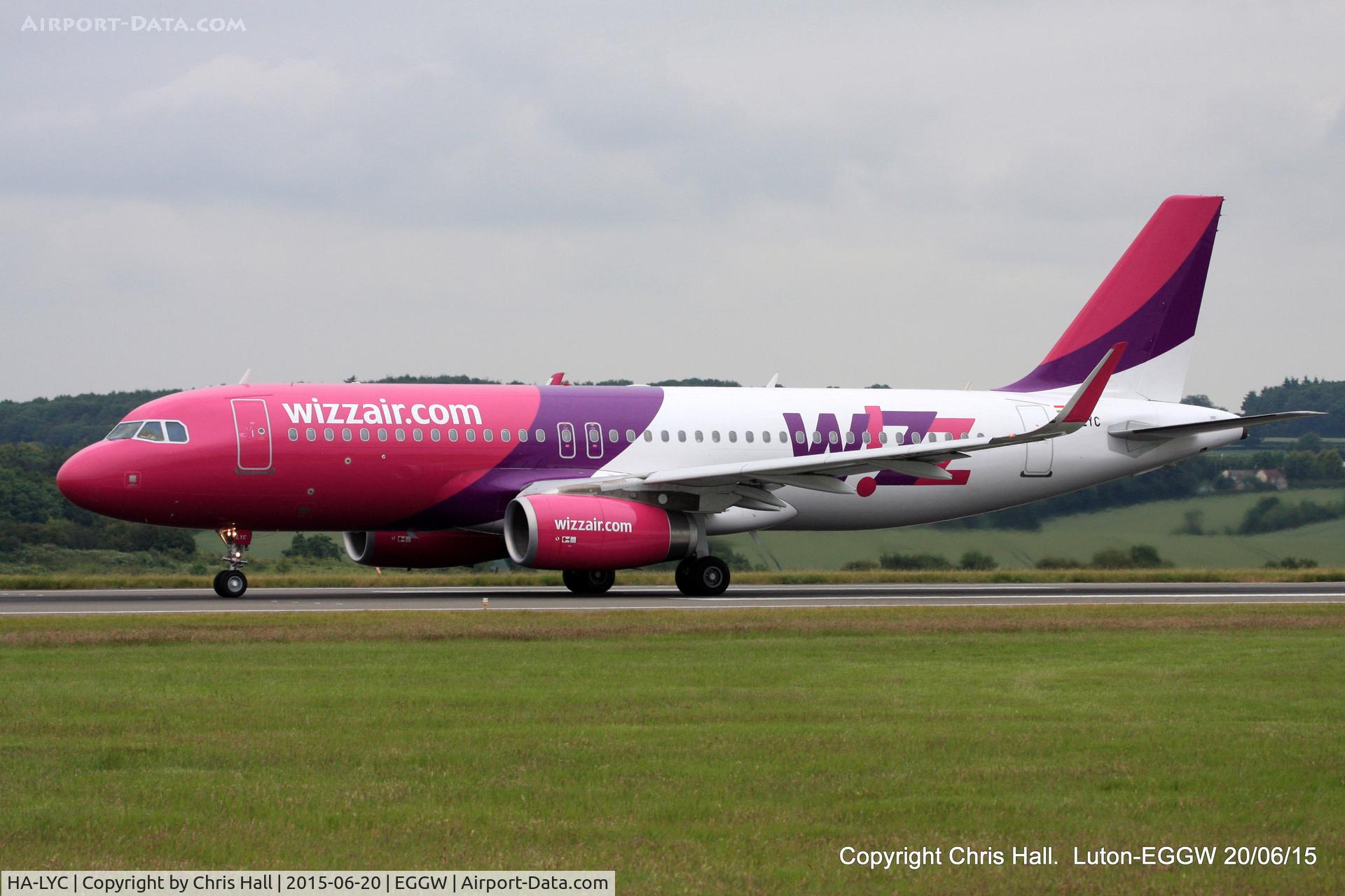 HA-LYC, 2014 Airbus A320-232 C/N 6098, Wizzair