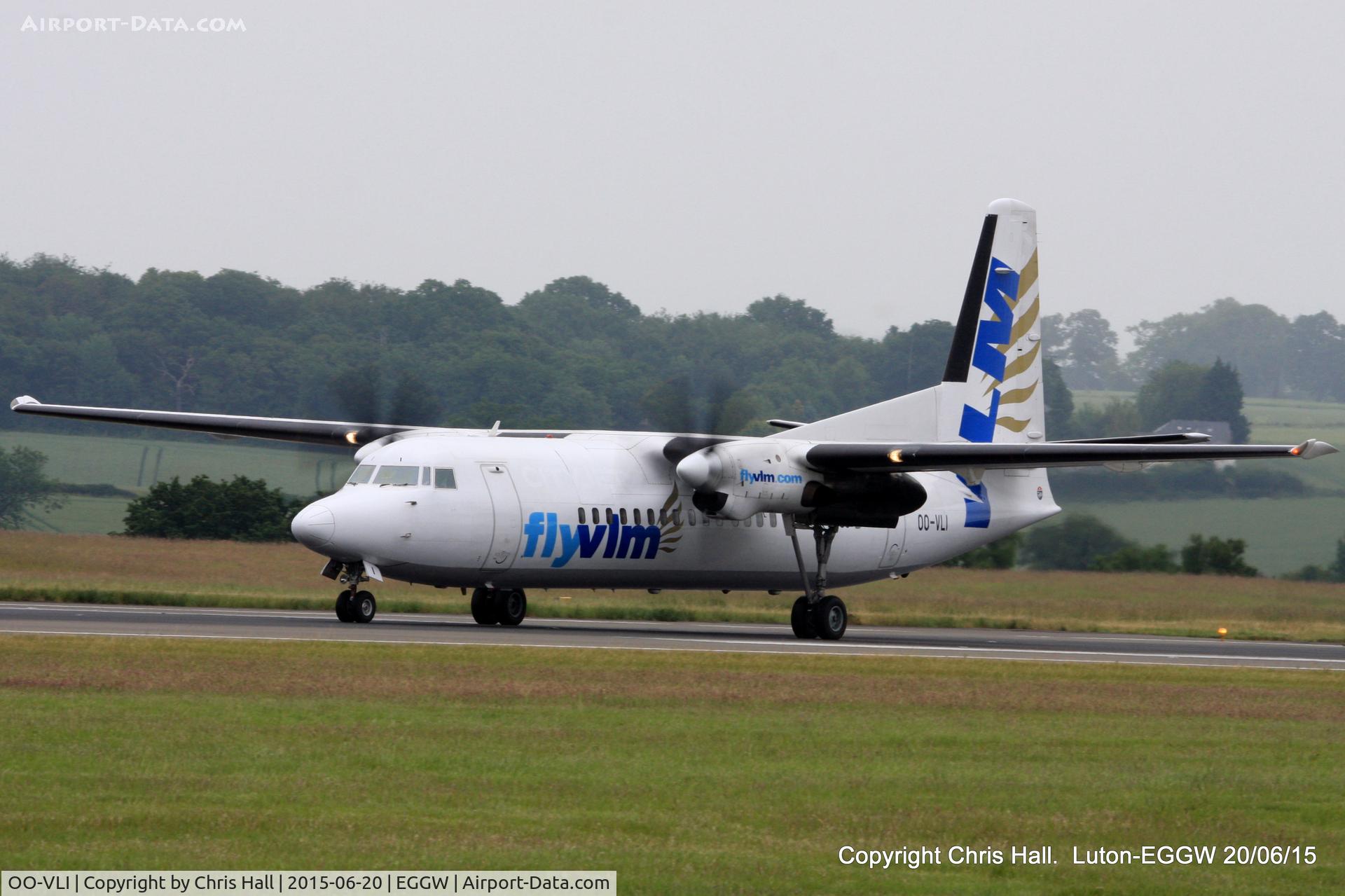OO-VLI, 1991 Fokker 50 C/N 20226, VLM