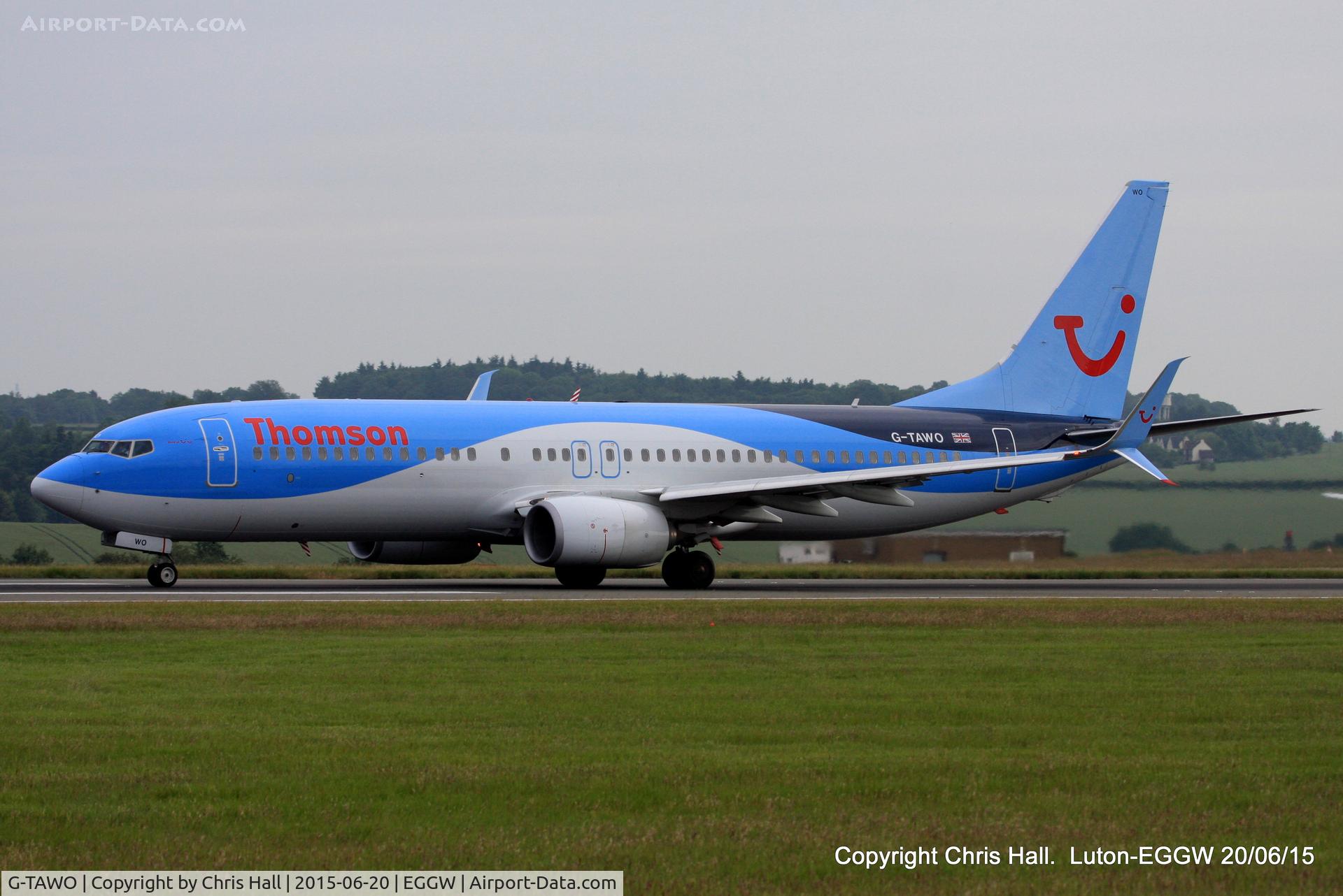 G-TAWO, 2013 Boeing 737-8K5 C/N 37255, Thomson