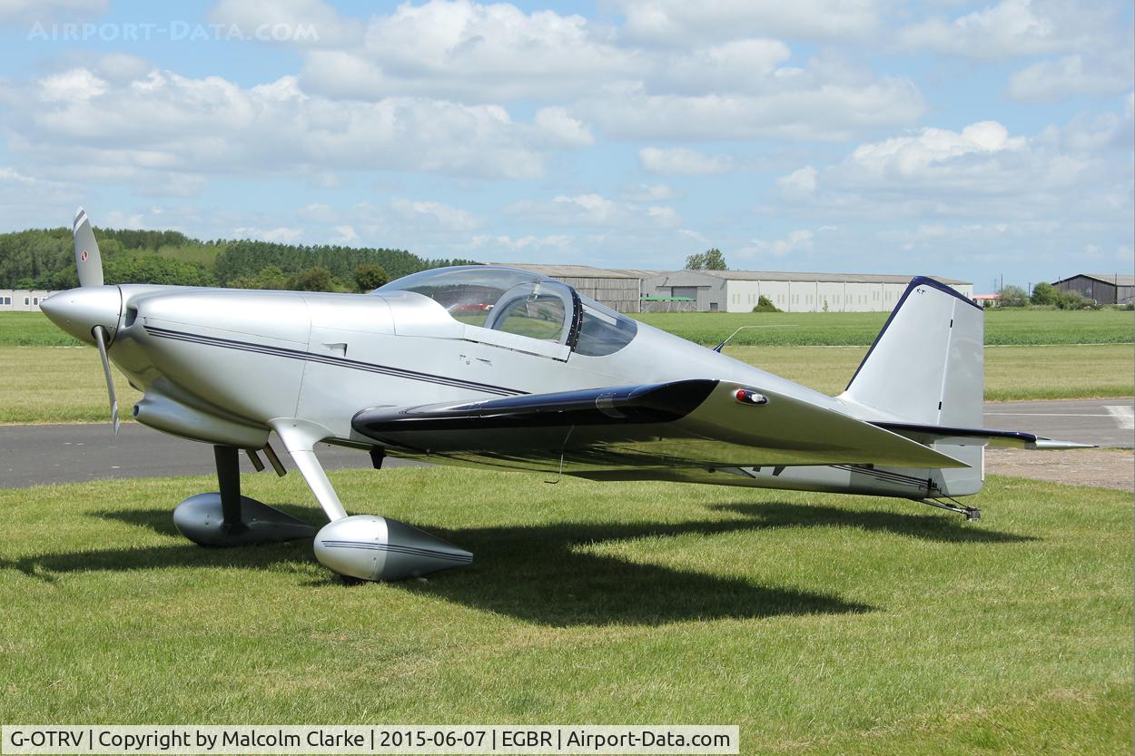 G-OTRV, 1999 Vans RV-6 C/N PFA 181-13302, Vans RV-6 at The Real Aeroplane Club's Radial Engine Aircraft Fly-In, Breighton Airfield, June 7th 2015.