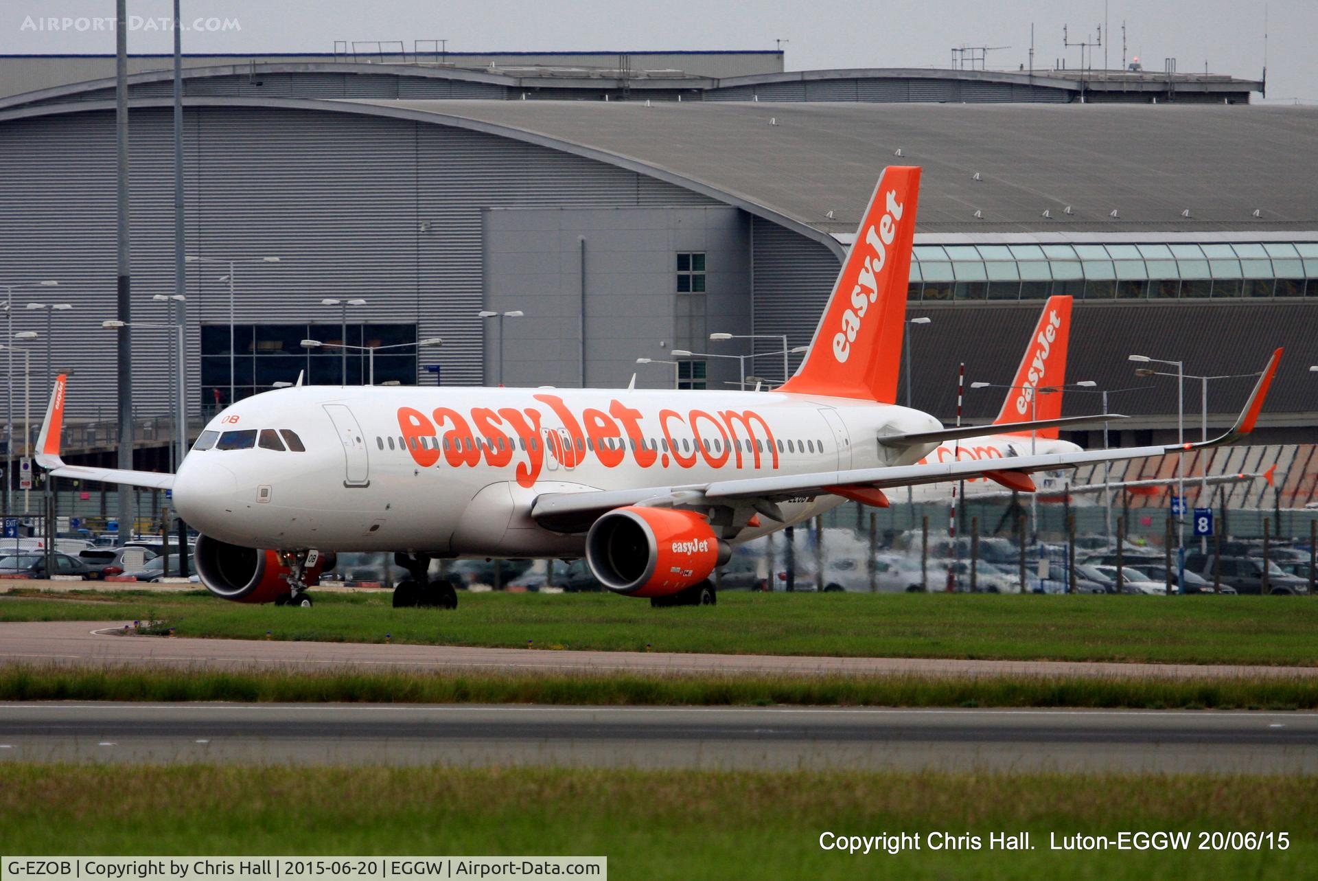 G-EZOB, 2015 Airbus A320-214 C/N 6416, easyJet