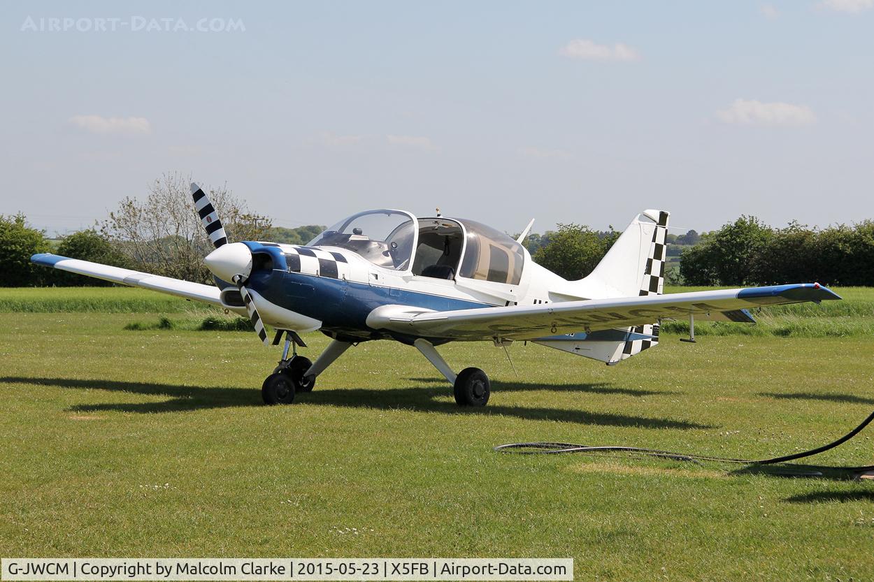 G-JWCM, 1980 Scottish Aviation Bulldog Series 120 Model 1210 C/N BH120/408, Scottish Aviation Bulldog Series 120 Model 1210 at Fishburn Airfield UK, May 23rd 2015.