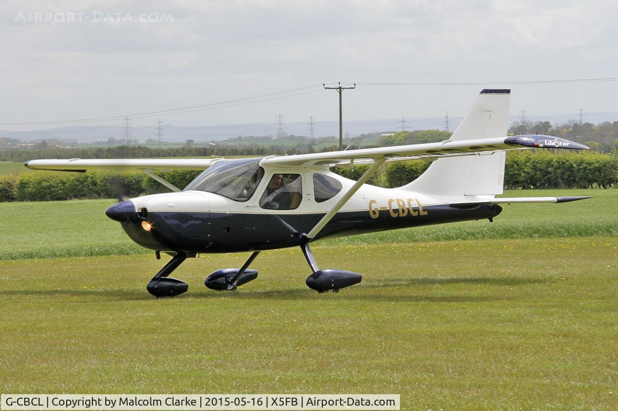 G-CBCL, 2003 Glasair GlaStar C/N PFA 295-13089, Glasair GlaStar at the opening of Fishburn Airfield's new clubhouse, May 16th 2015.