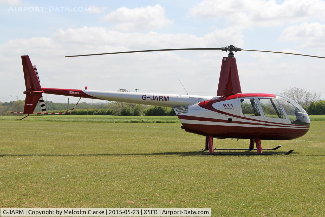 G-JARM, 2006 Robinson R44 Raven I C/N 1620, Robinson R44 Raven I at Fishburn Airfield May 23rd 2015.