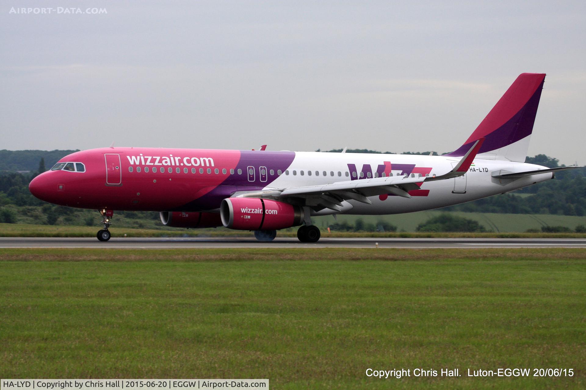 HA-LYD, 2014 Airbus A320-232 C/N 6115, Wizzair