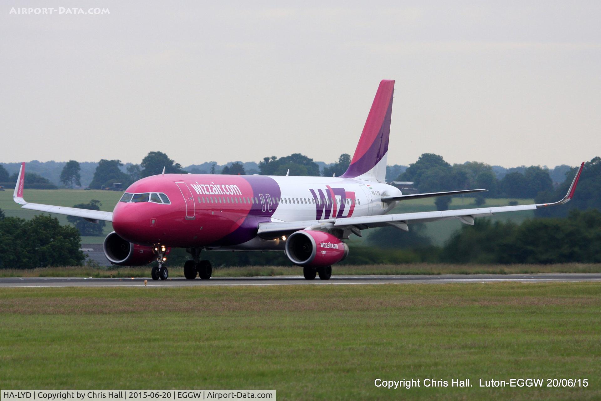 HA-LYD, 2014 Airbus A320-232 C/N 6115, Wizzair