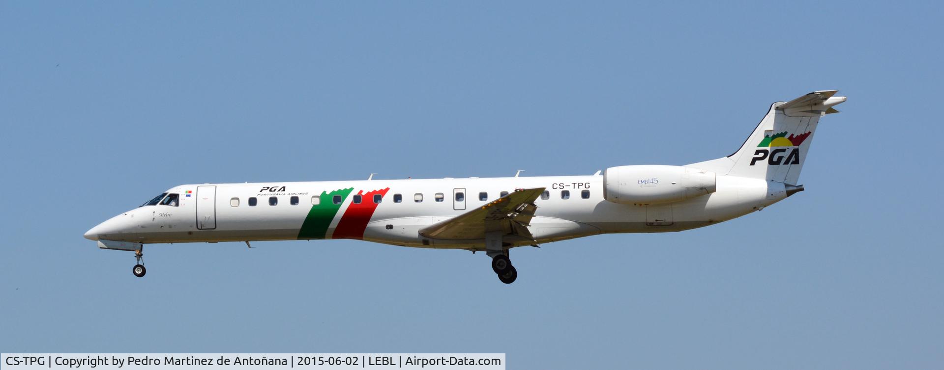 CS-TPG, 1997 Embraer EMB-145EP (ERJ-145EP) C/N 145014, El Prat Barcelona - España