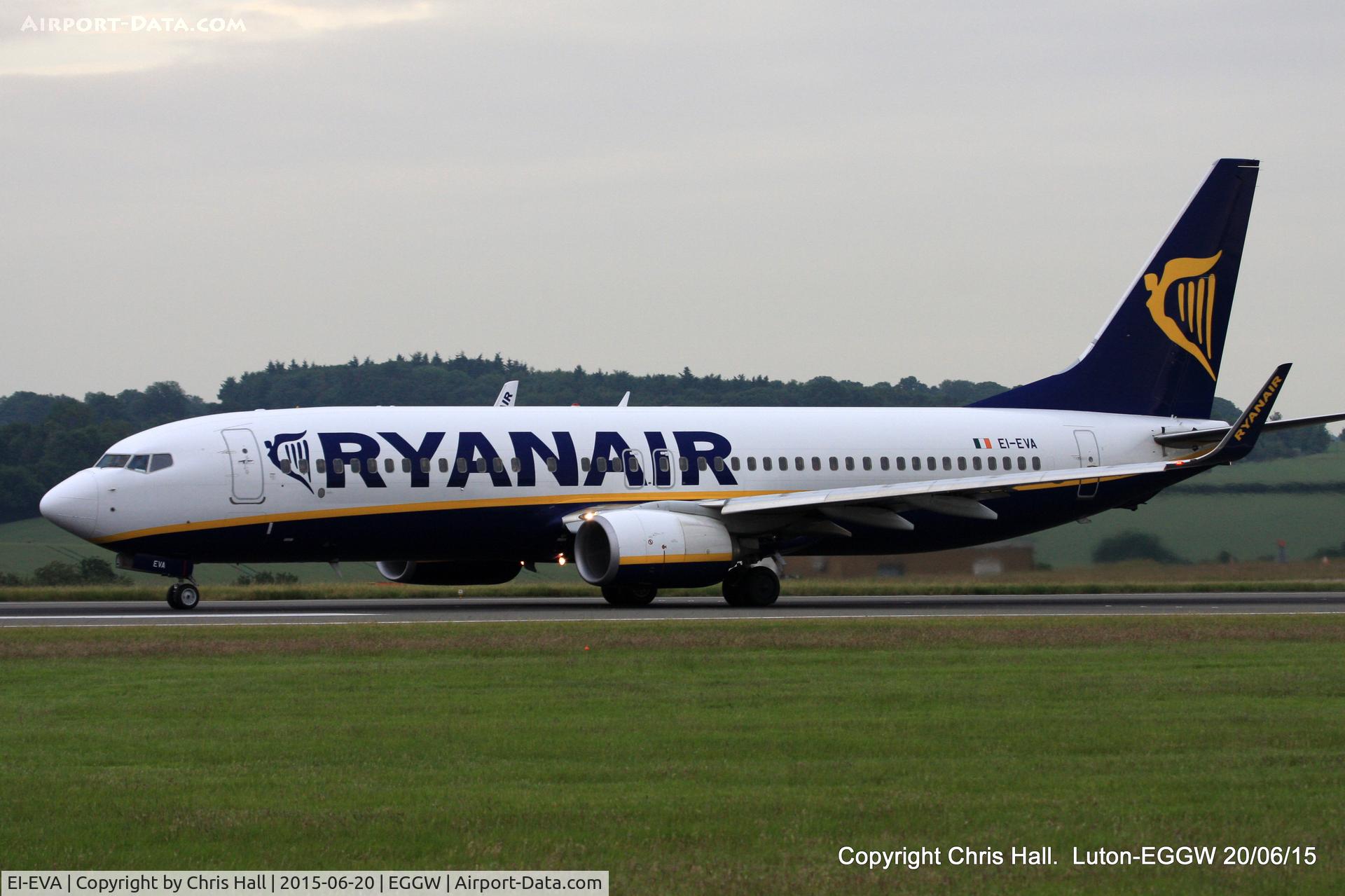 EI-EVA, 2011 Boeing 737-8AS C/N 40288, Ryanair