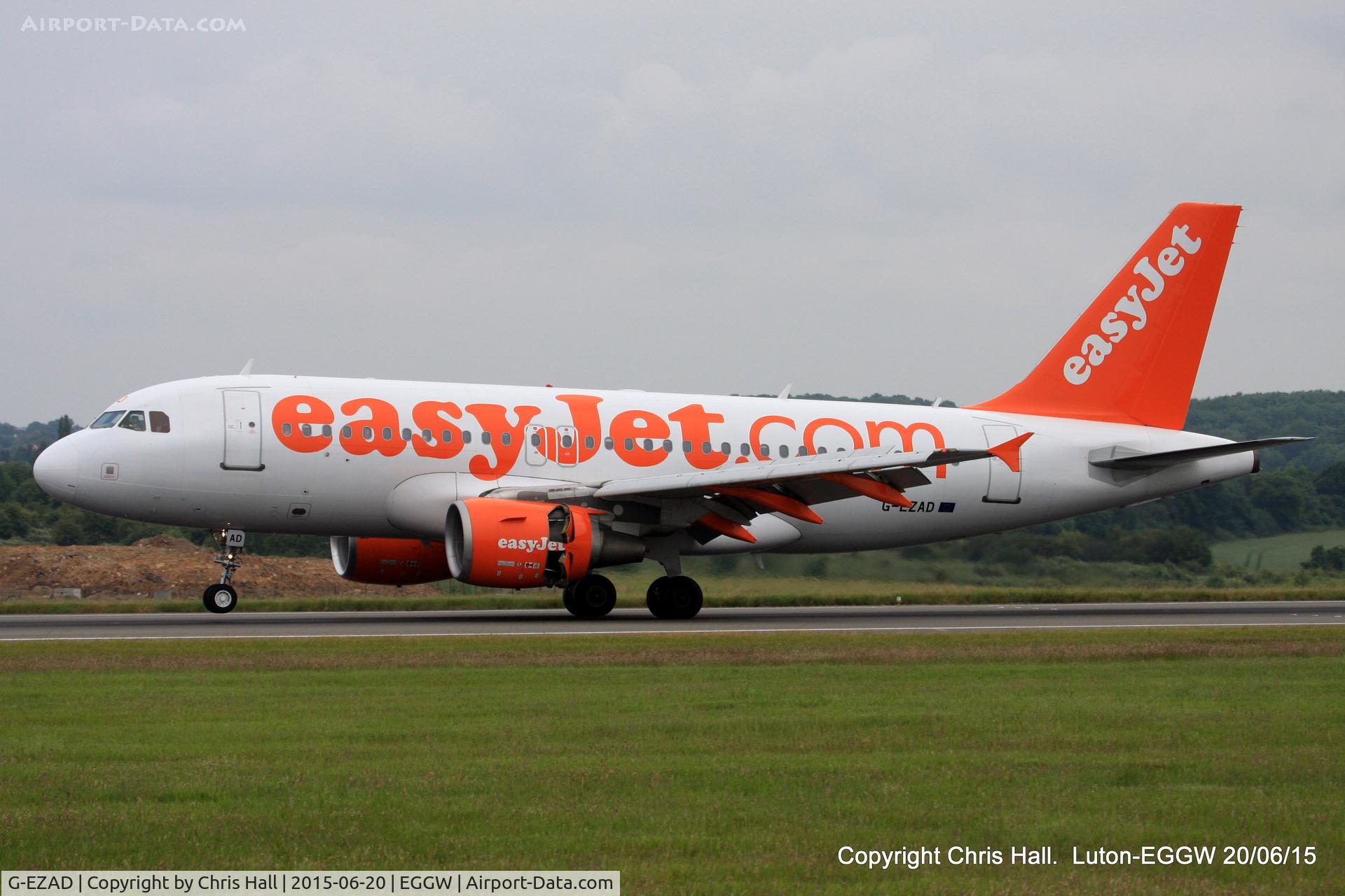 G-EZAD, 2006 Airbus A319-111 C/N 2702, easyJet