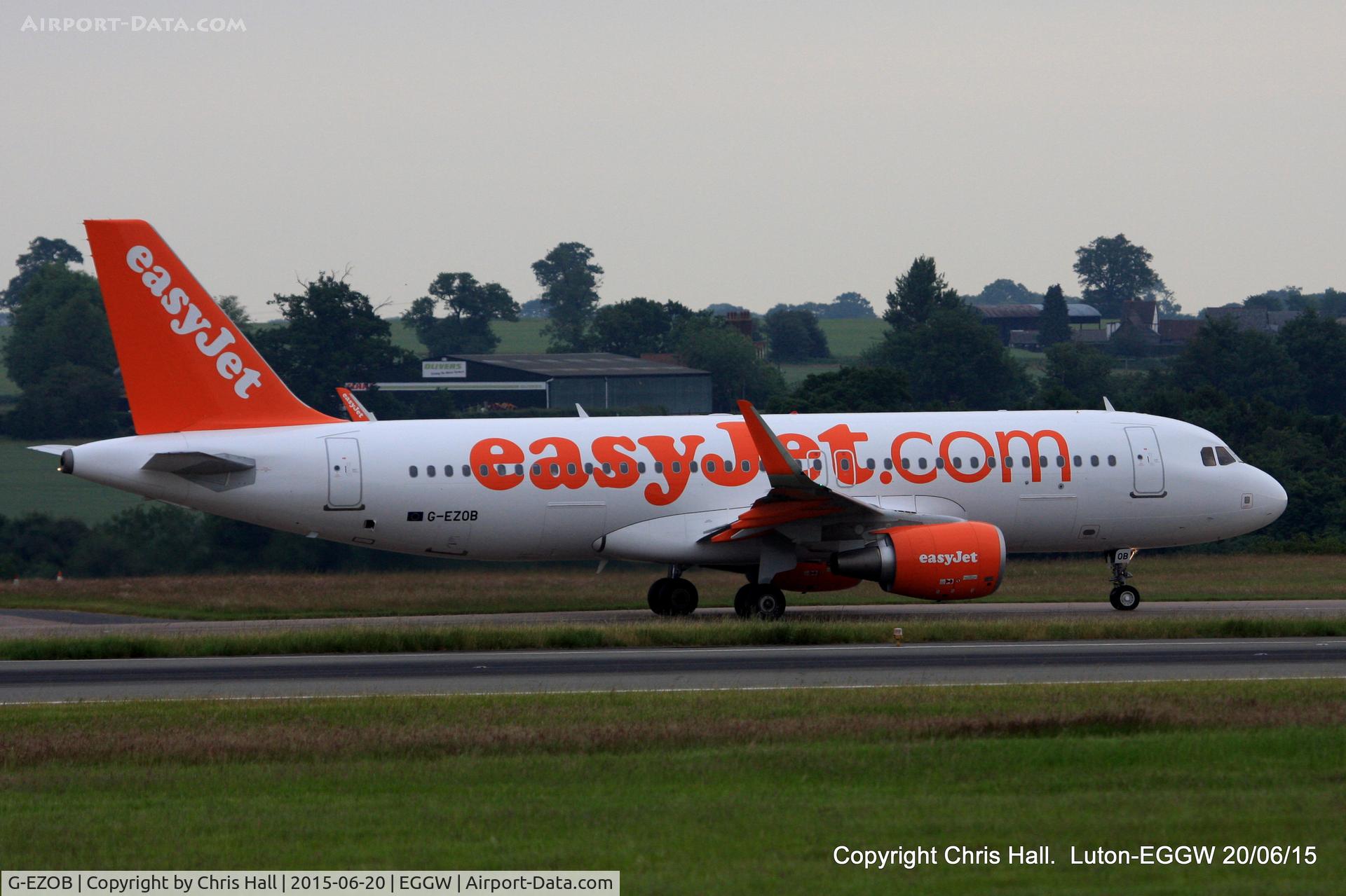 G-EZOB, 2015 Airbus A320-214 C/N 6416, easyJet