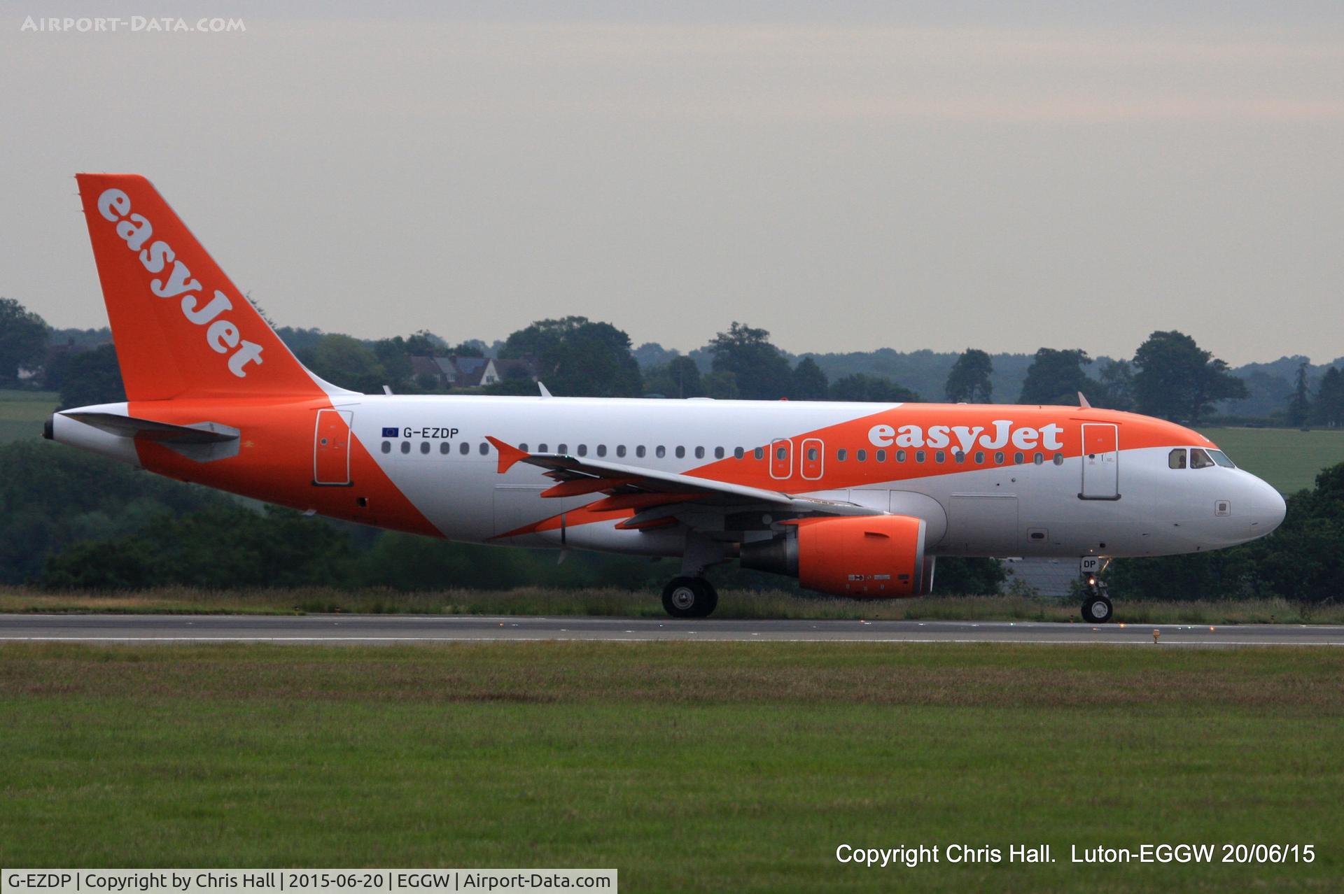 G-EZDP, 2008 Airbus A319-111 C/N 3675, easyJet