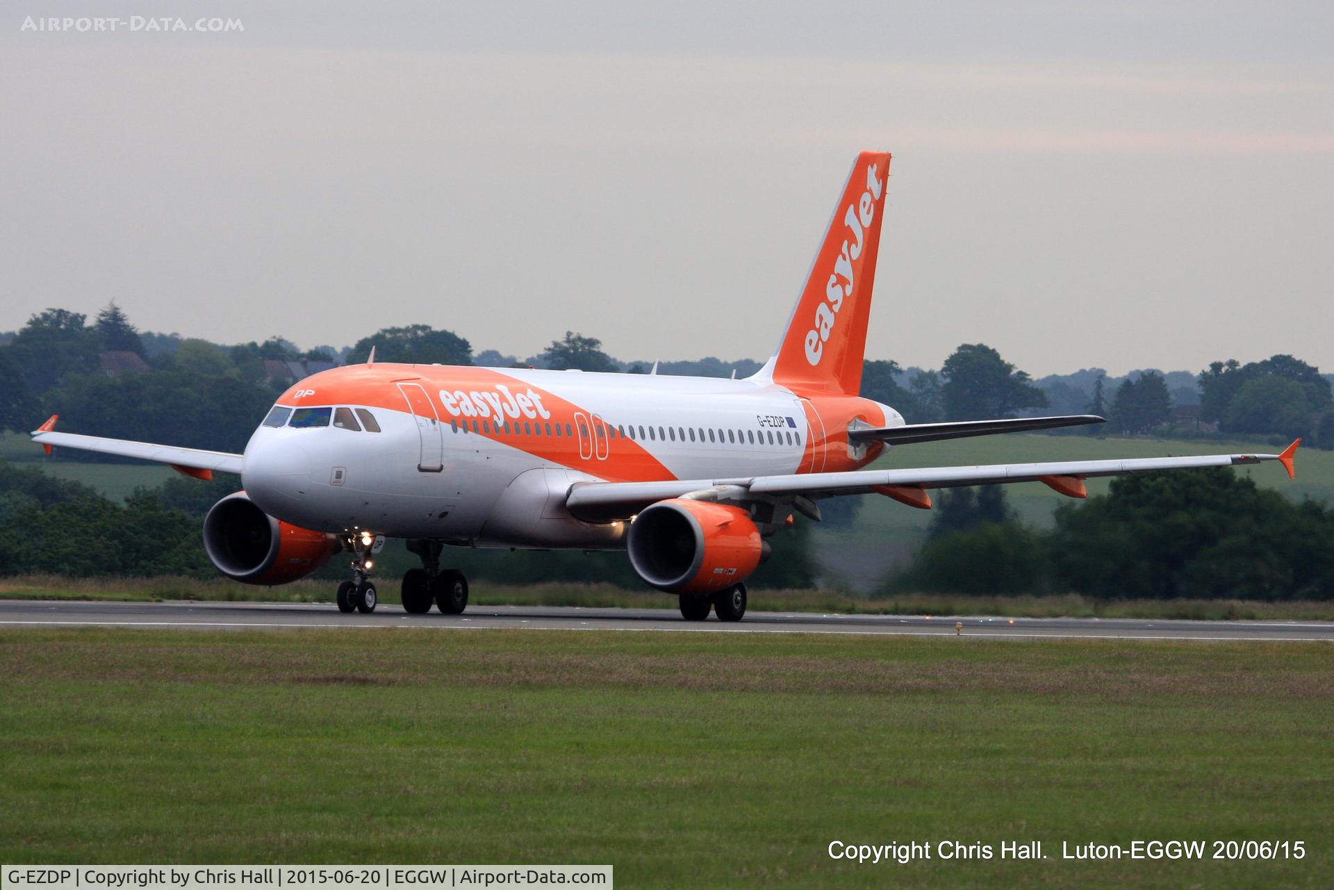 G-EZDP, 2008 Airbus A319-111 C/N 3675, easyJet