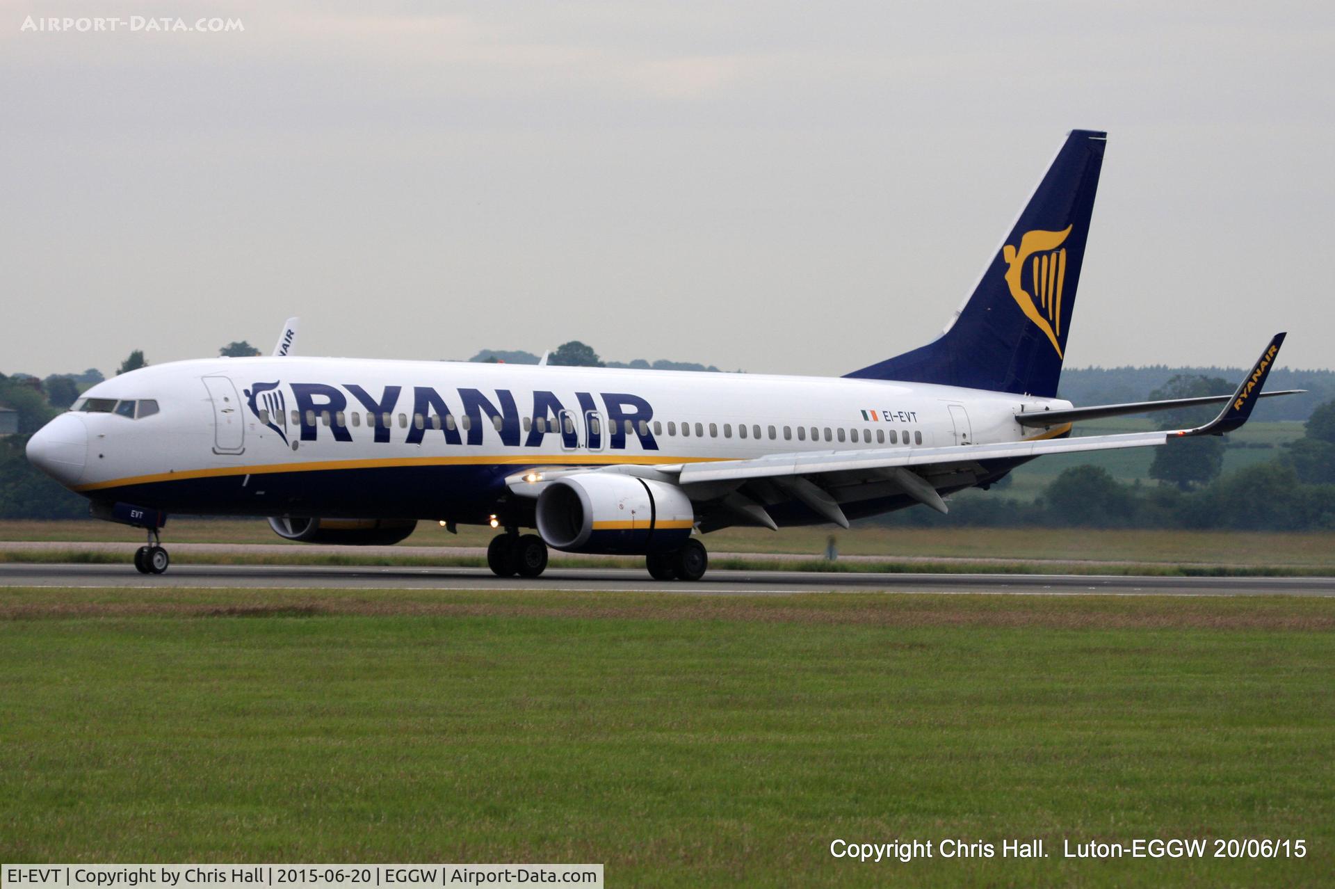 EI-EVT, 2012 Boeing 737-8AS C/N 40315, Ryanair