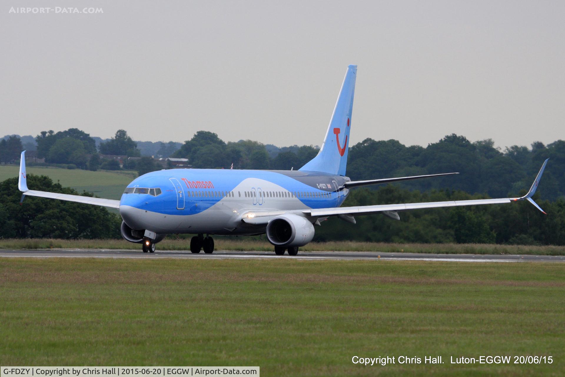 G-FDZY, 2011 Boeing 737-8K5 C/N 37261, Thomson