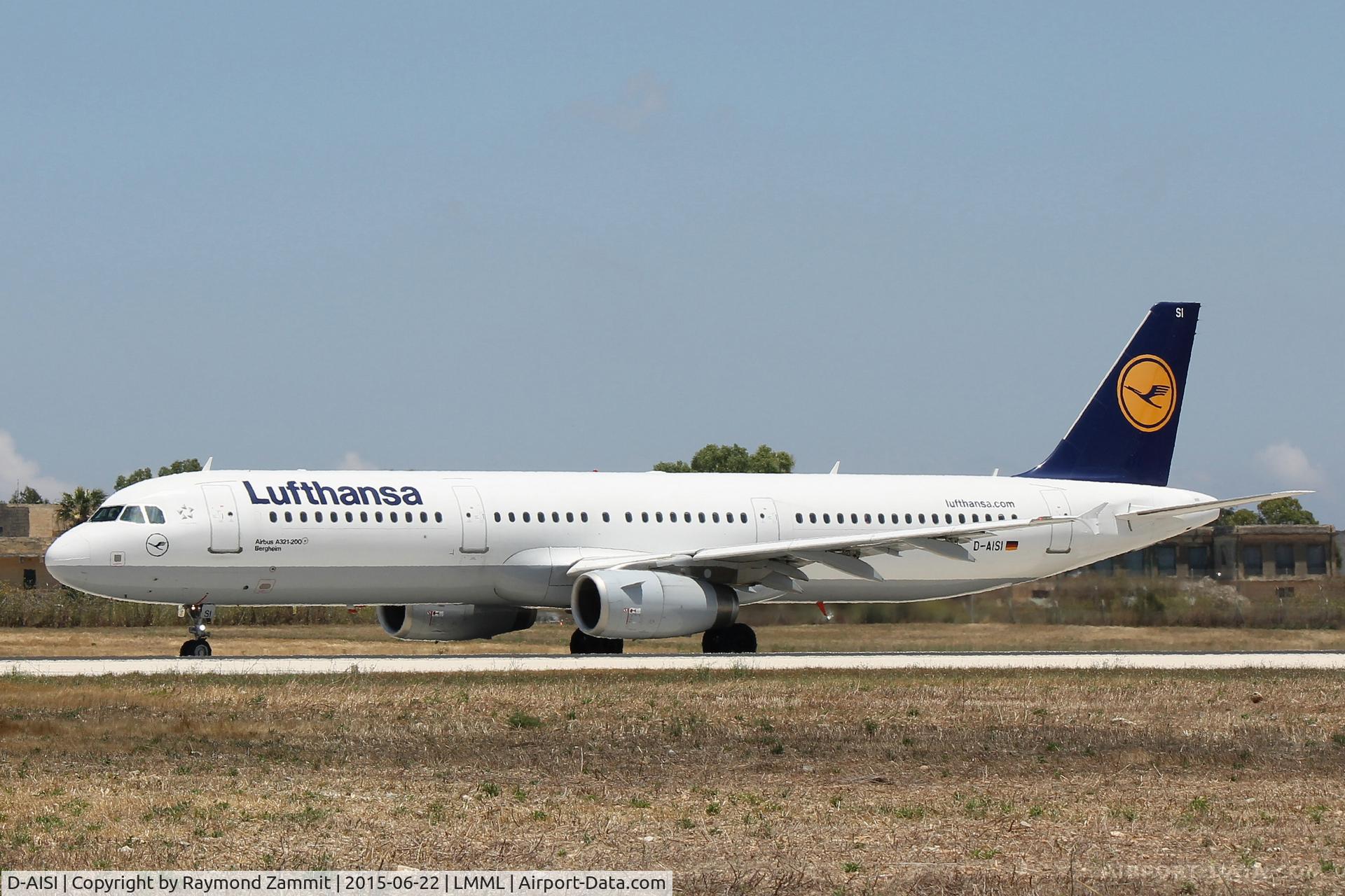 D-AISI, 2007 Airbus A321-231 C/N 3339, A321 D-AISI Lufthansa
