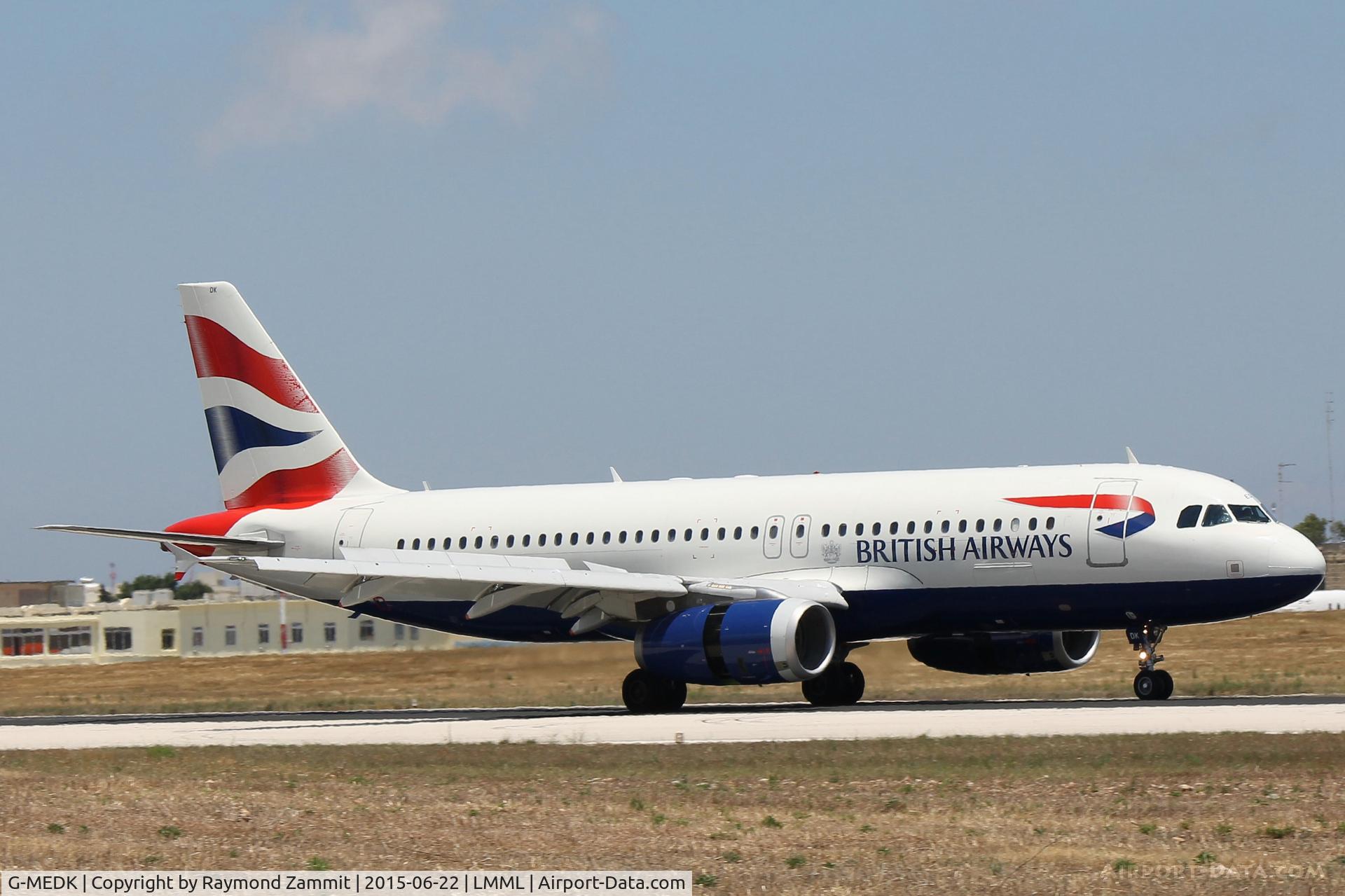 G-MEDK, 2005 Airbus A320-232 C/N 2441, A320 G-MEDK British Airways