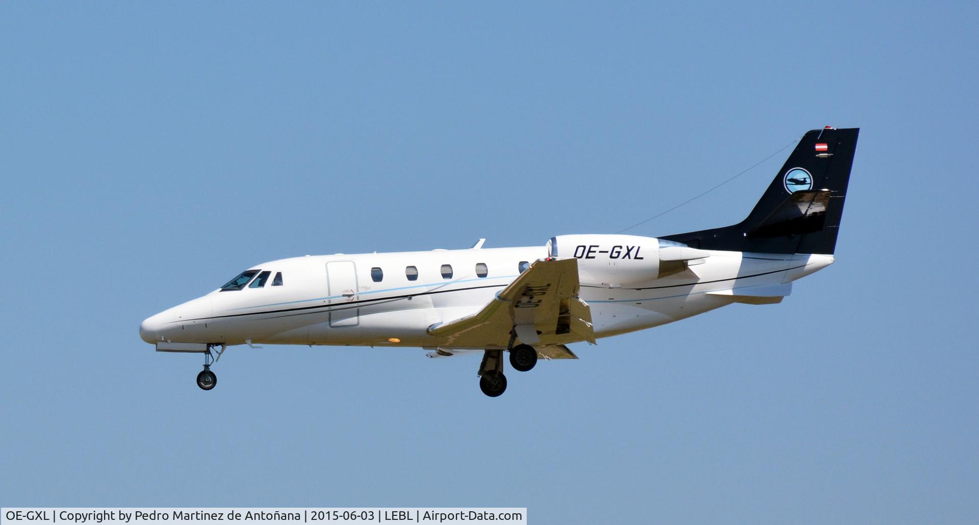 OE-GXL, 2001 Cessna 560XL Citation Excel C/N 560-5154, El Prat Barcelona - España