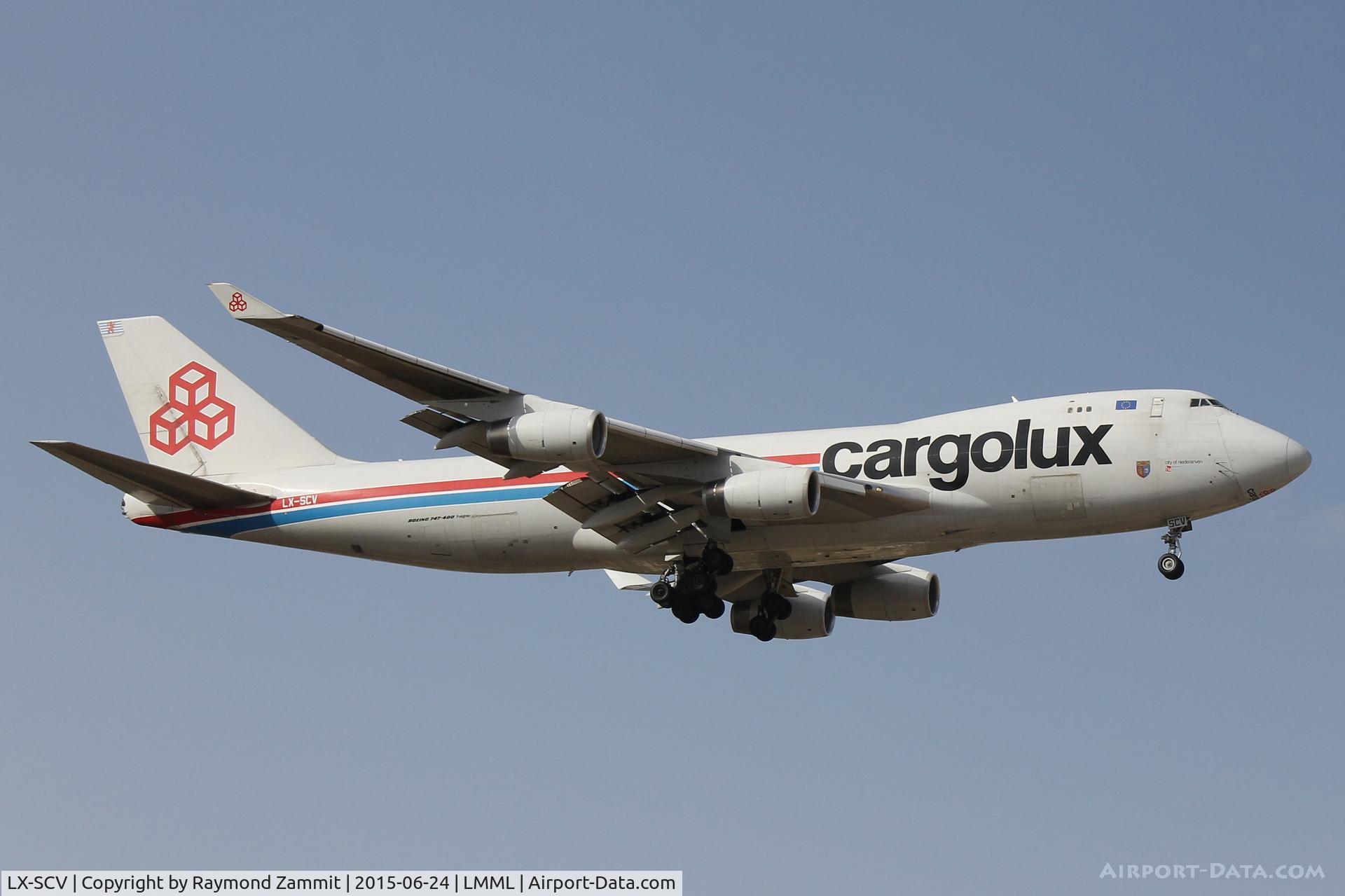 LX-SCV, 2001 Boeing 747-4R7F/SCD C/N 29733, B747 LX-SCV Cargolux