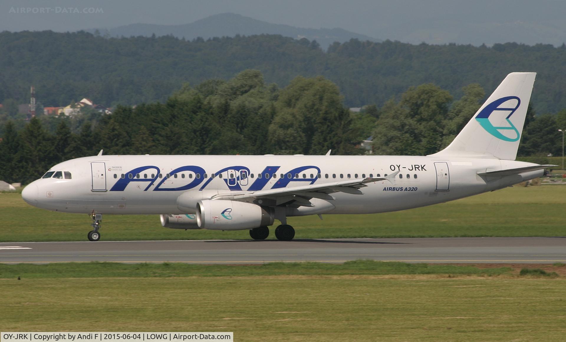 OY-JRK, 1993 Airbus A320-231 C/N 444, Adria Airways Airbus A320-231