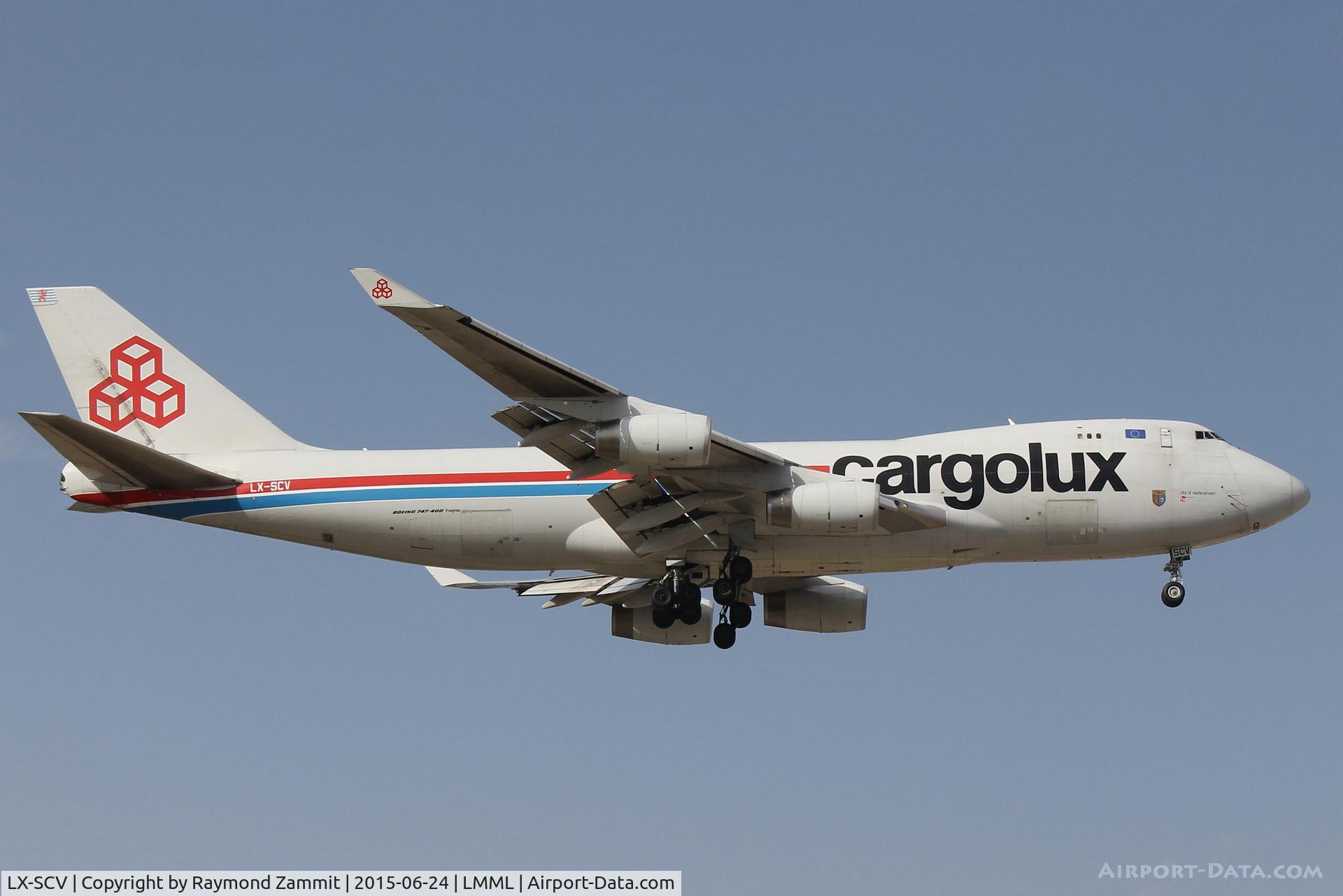 LX-SCV, 2001 Boeing 747-4R7F/SCD C/N 29733, B747 LX-SCV Cargolux