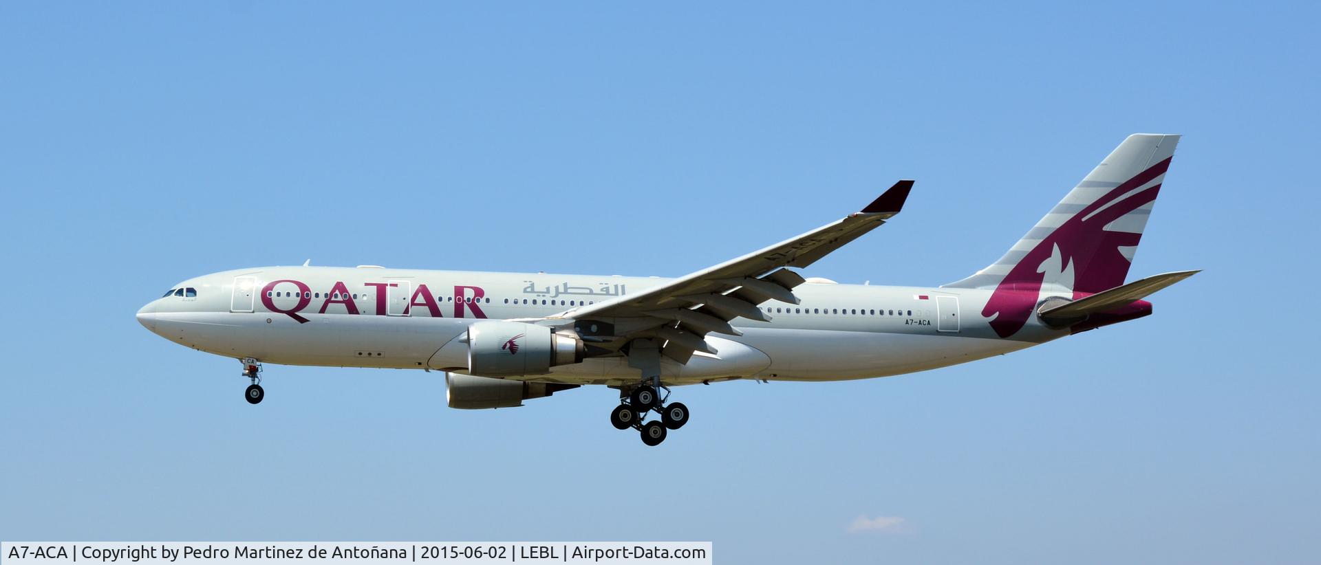 A7-ACA, 2002 Airbus A330-203 C/N 473, El Prat Barcelona - España