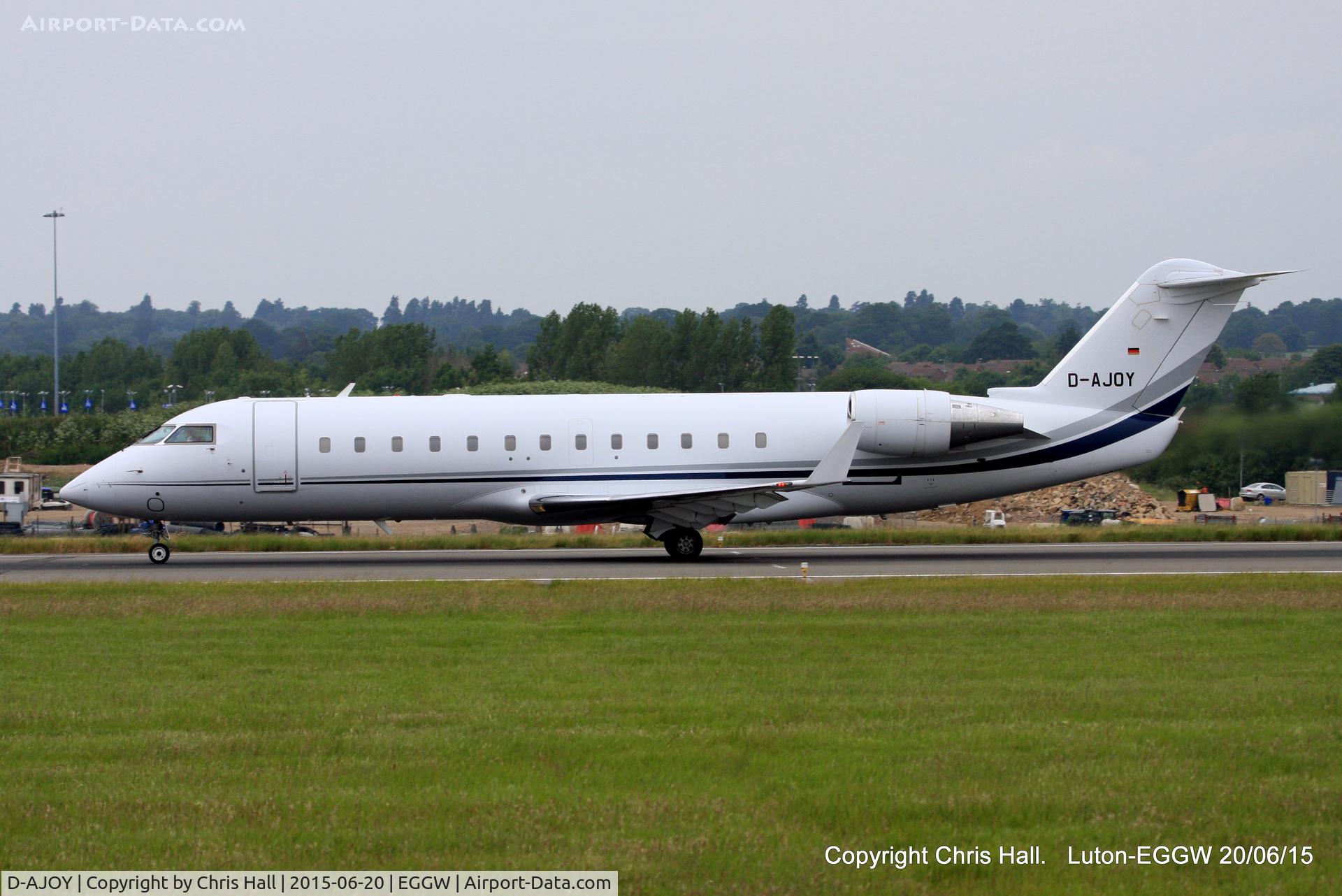 D-AJOY, 2007 Bombardier Challenger 850 (CL-600-2B19) C/N 8069, AirX