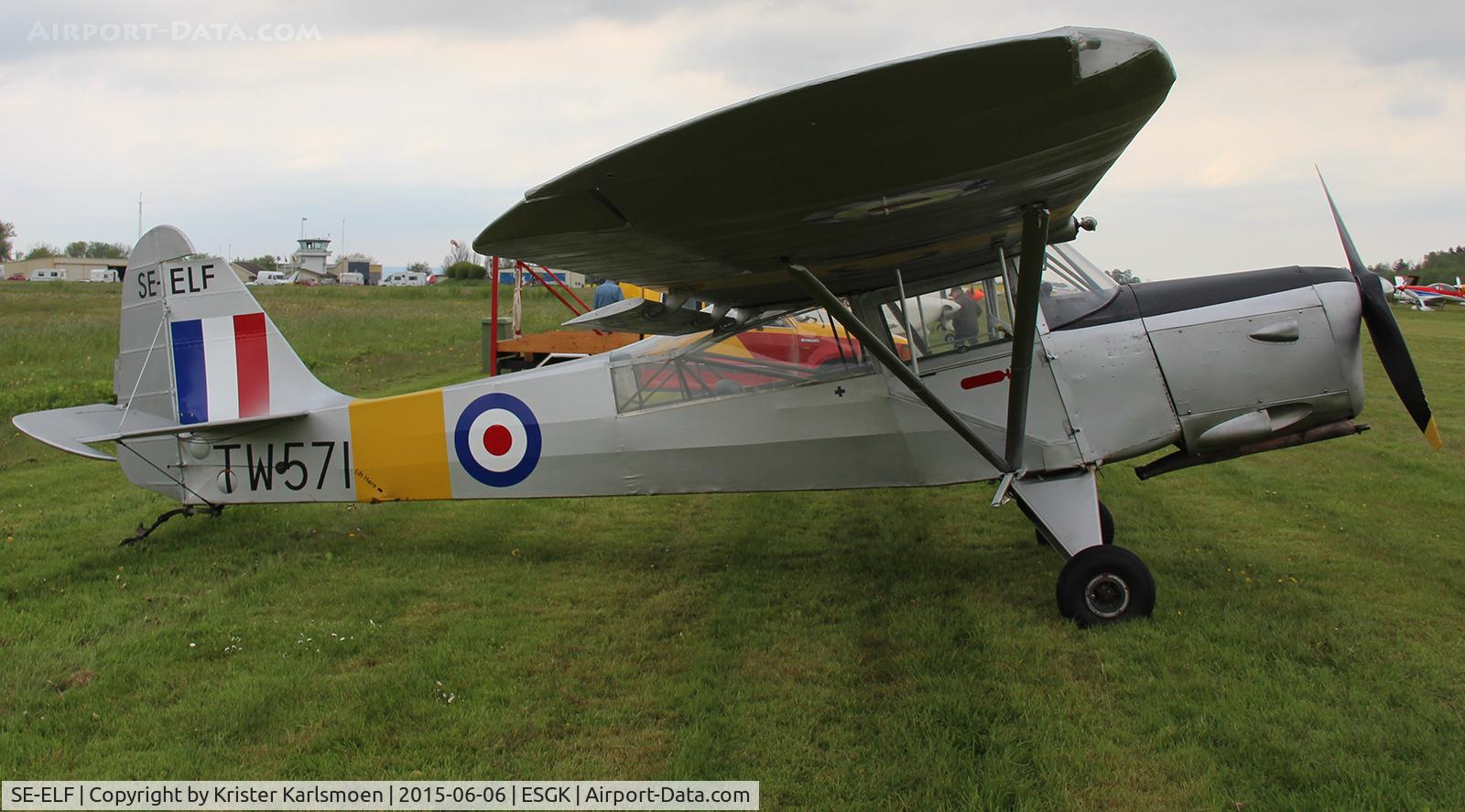 SE-ELF, 1964 Beagle-Auster 6A C/N 3735-1352, EAA Fly In 2015.