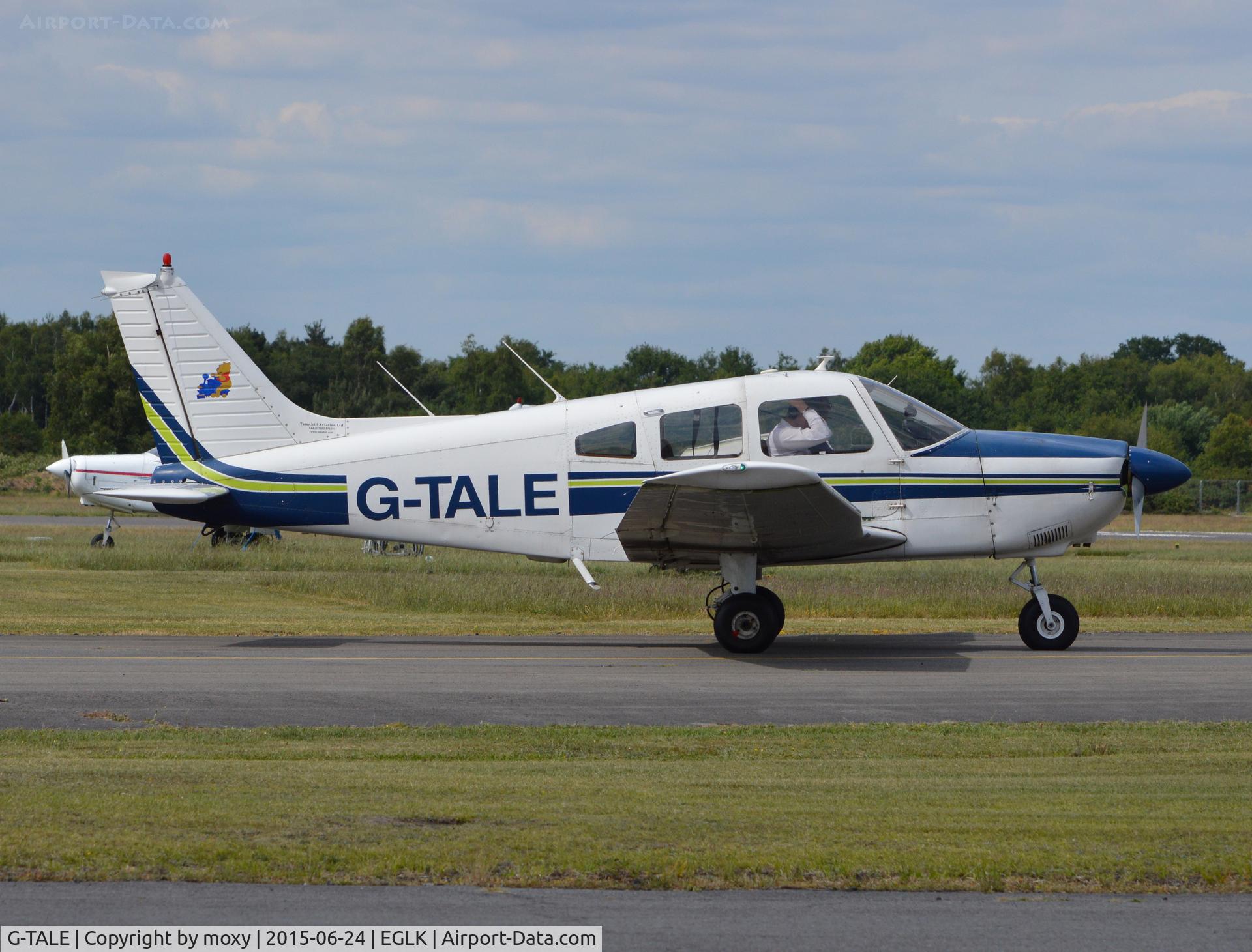 G-TALE, 1981 Piper PA-28-181 Cherokee Archer II C/N 28-8290048, Piper Cherokee Archer II at Blackbushe.