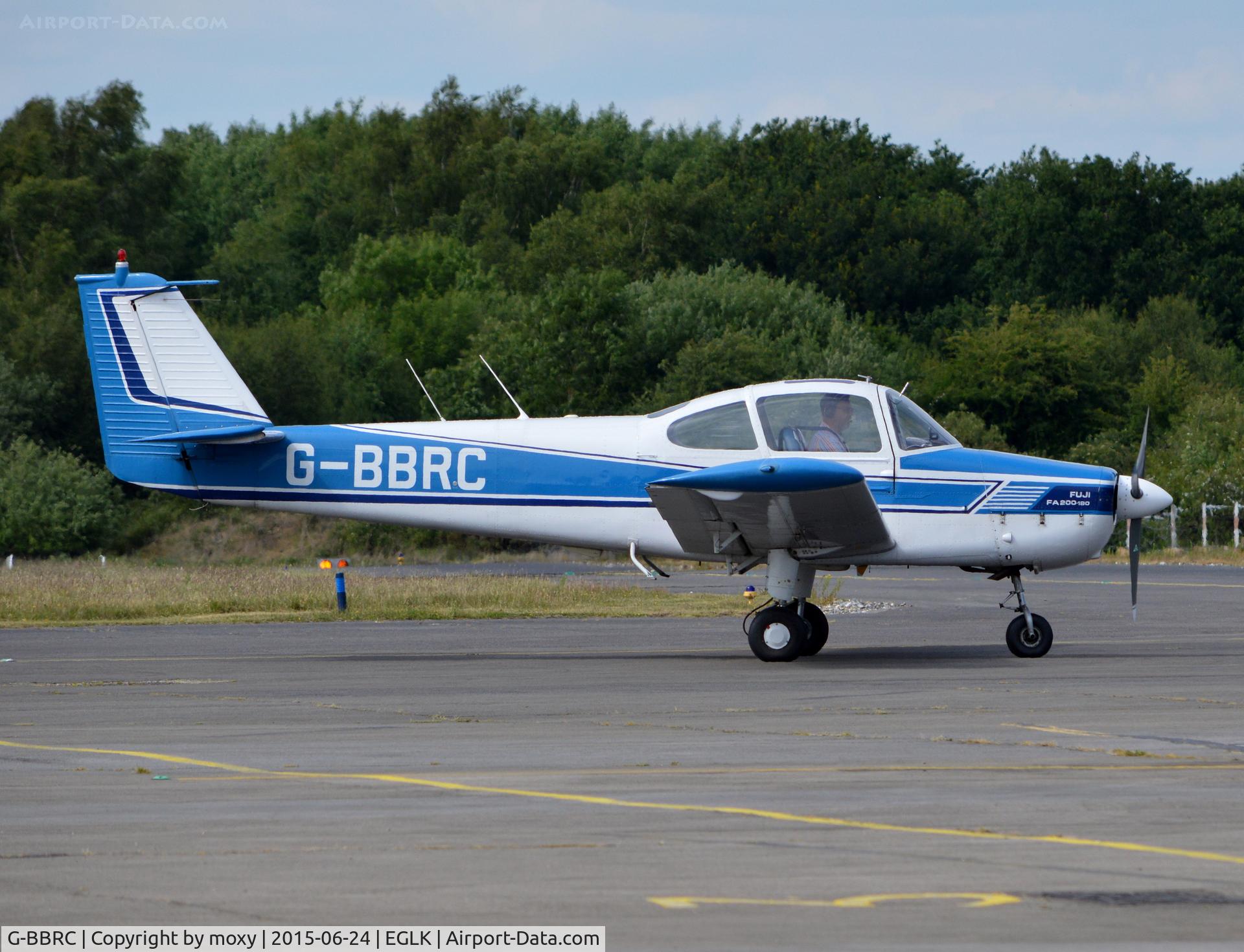 G-BBRC, 1973 Fuji FA-200-180 Aero Subaru C/N 235, Fuji FA-200-180 Aero Subaru at Blackbushe.