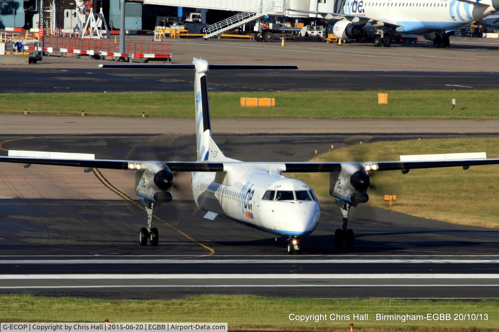 G-ECOP, 2009 De Havilland Canada DHC-8-402Q Dash 8 C/N 4242, flybe