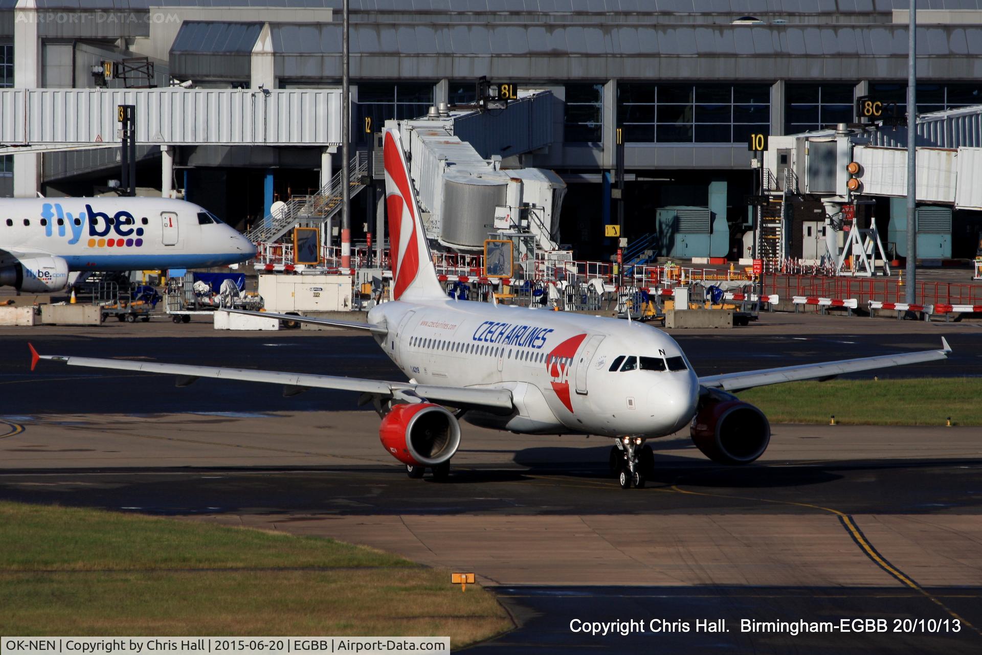 OK-NEN, 2008 Airbus A319-112 C/N 3436, Czech Airlines
