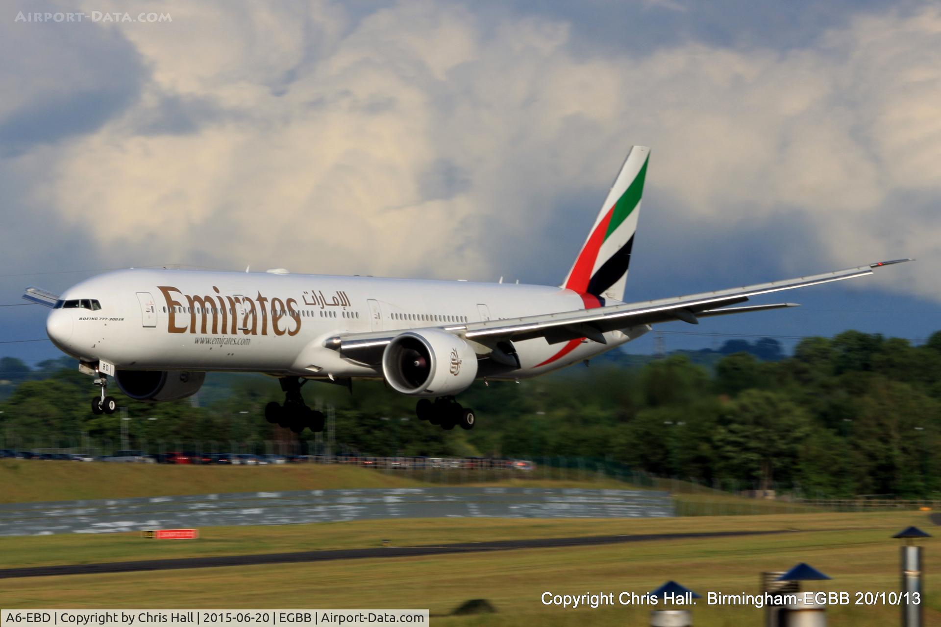 A6-EBD, 2005 Boeing 777-31H/ER C/N 33501, Emirates