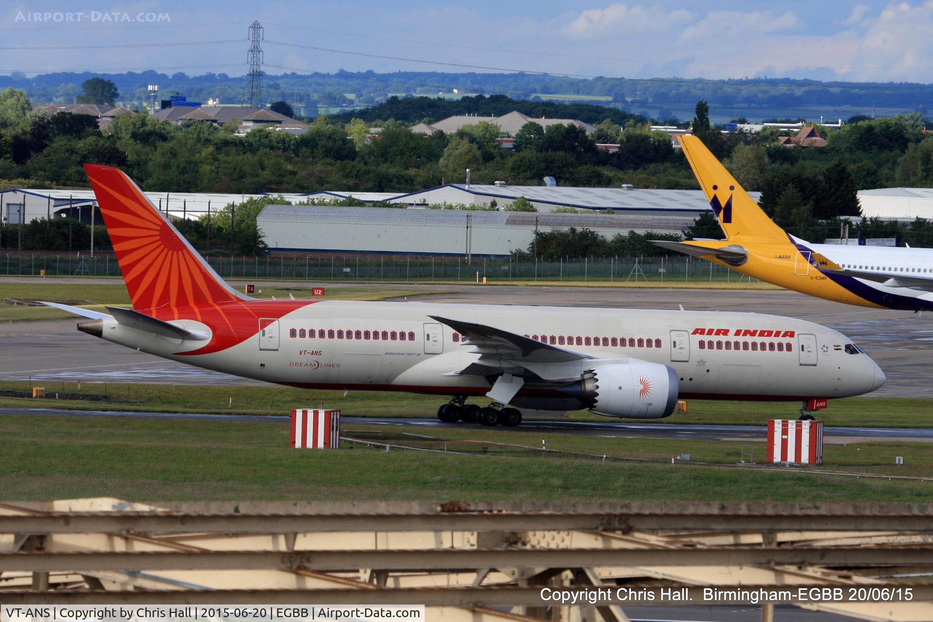 VT-ANS, 2014 Boeing 787-8 Dreamliner C/N 36290, Air India