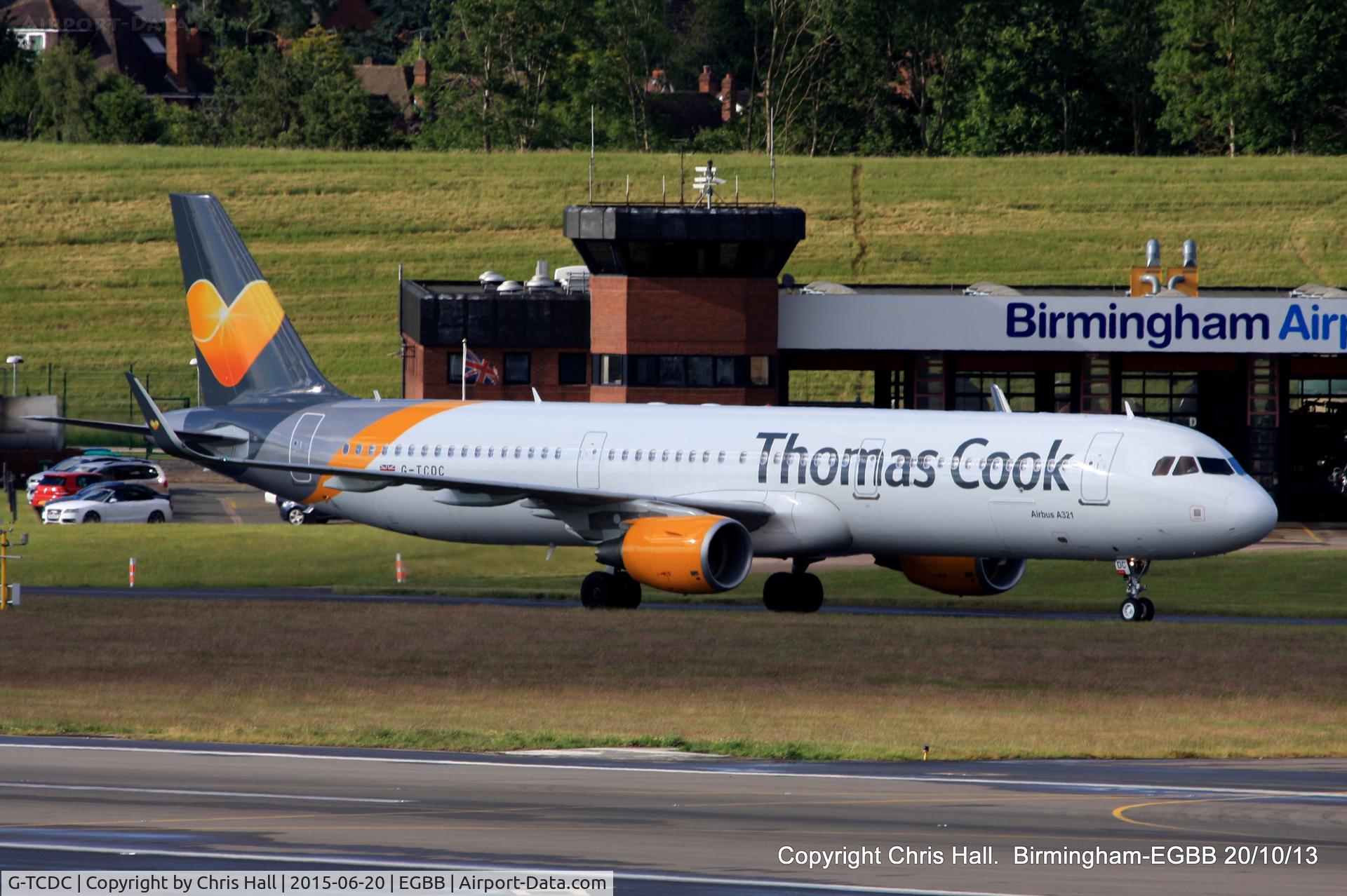 G-TCDC, 2013 Airbus A321-211 C/N 5872, Thomas Cook