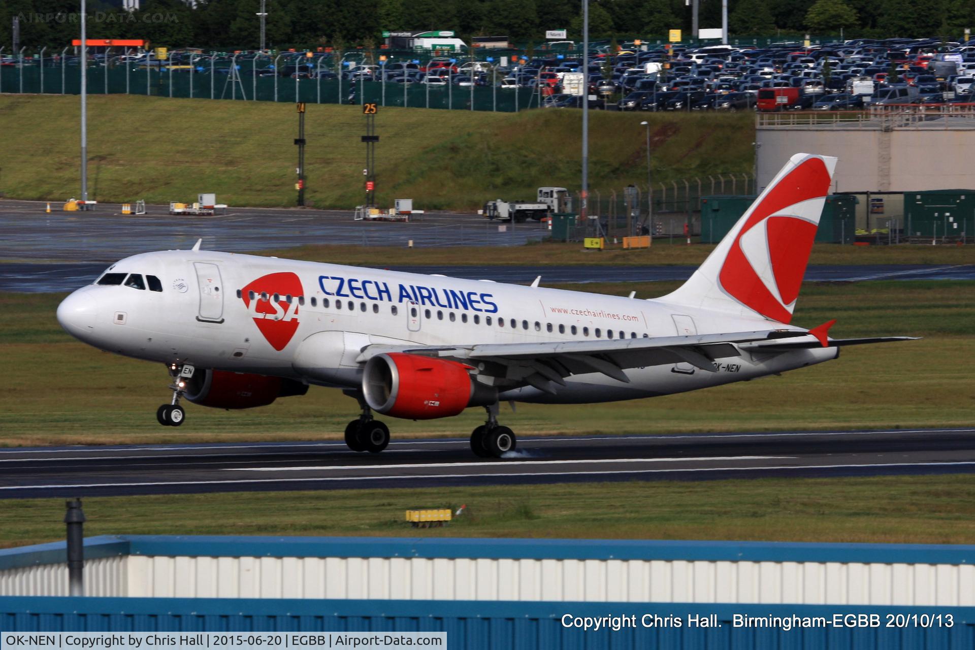 OK-NEN, 2008 Airbus A319-112 C/N 3436, Czech Airlines