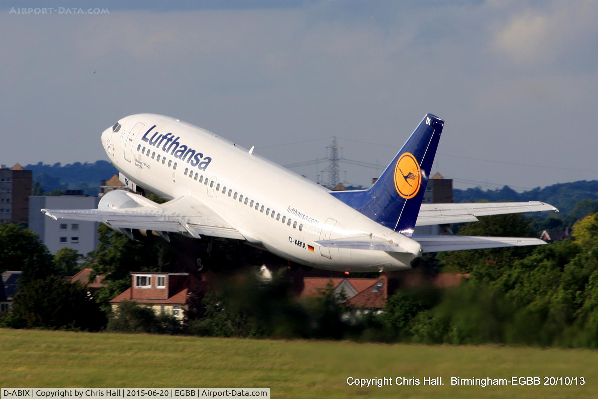 D-ABIX, 1991 Boeing 737-530 C/N 24946, Lufthansa