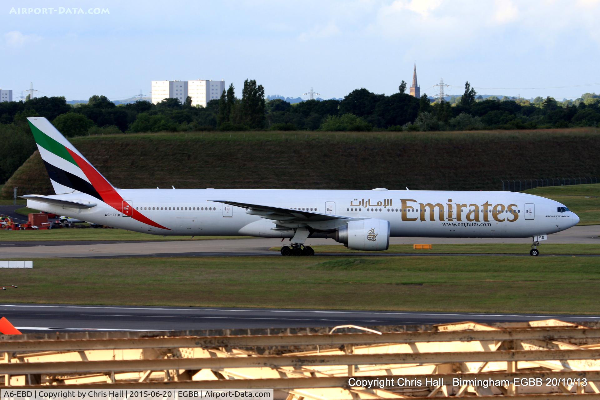 A6-EBD, 2005 Boeing 777-31H/ER C/N 33501, Emirates
