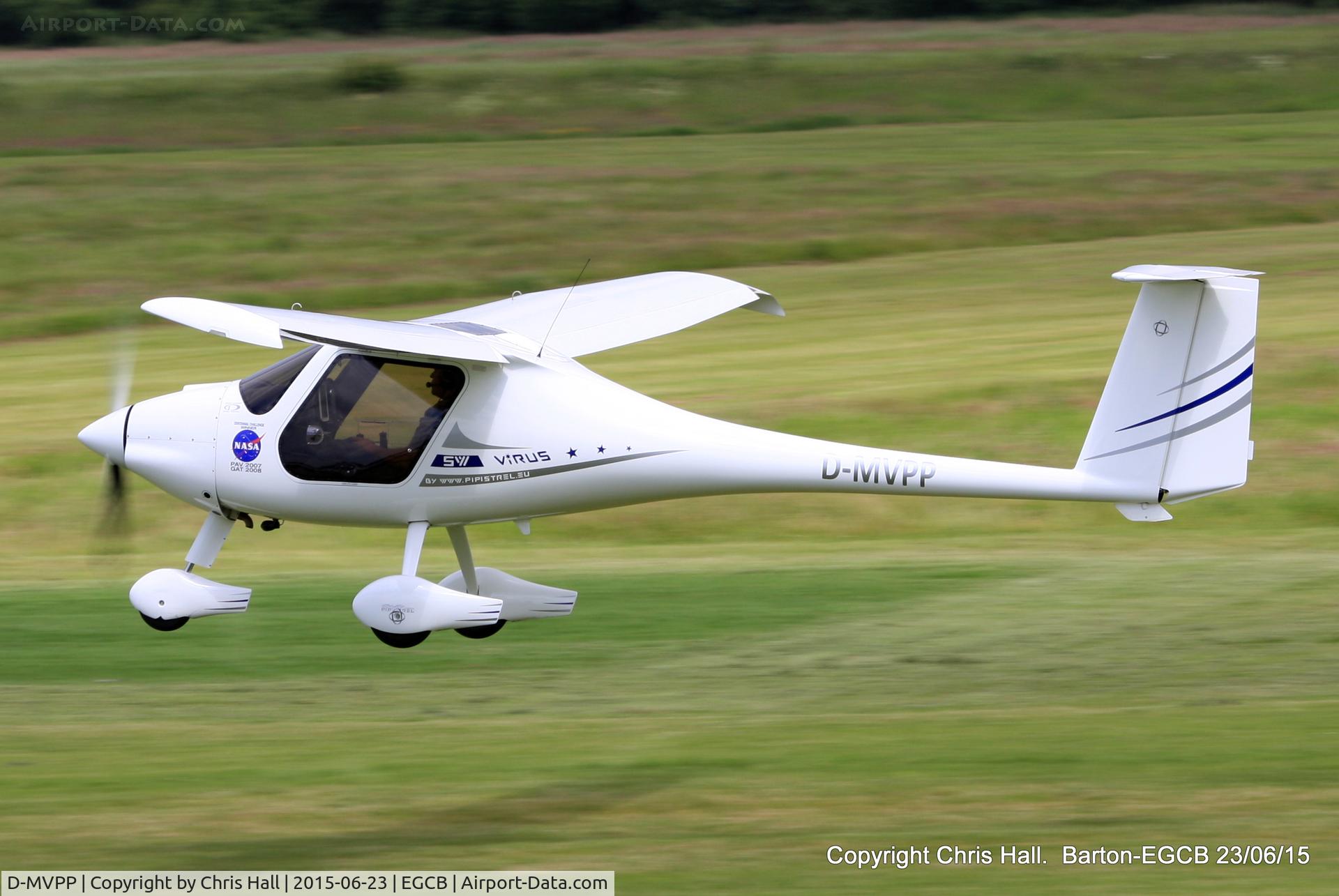 D-MVPP, 2013 Pipistrel Virus SW C/N 524 SWN 80, nice visitor at Barton