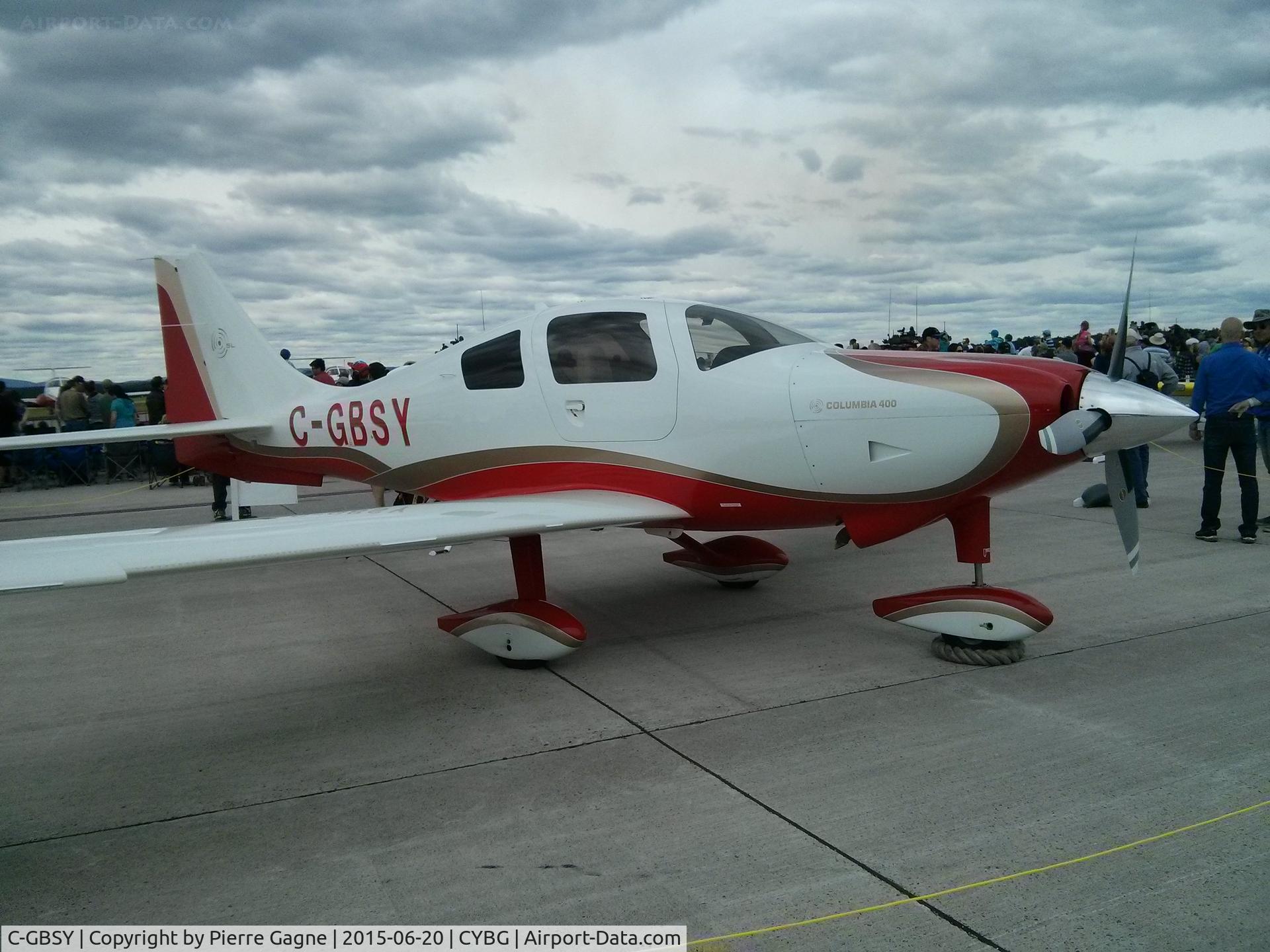 C-GBSY, 2007 Lancair LC41-550FG C/N 41757, C-GBSY at 2015 Bagotville International Air show