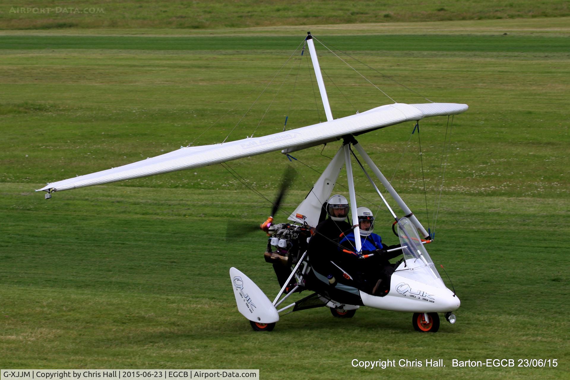 G-XJJM, 2007 Pegasus Quik C/N 8306, Barton resident