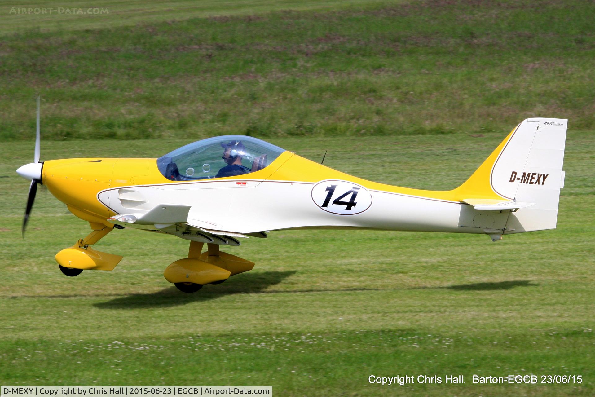 D-MEXY, FK Lightplanes FK-14 Polaris C/N Not found  D-MEXY, nice visitor at Barton