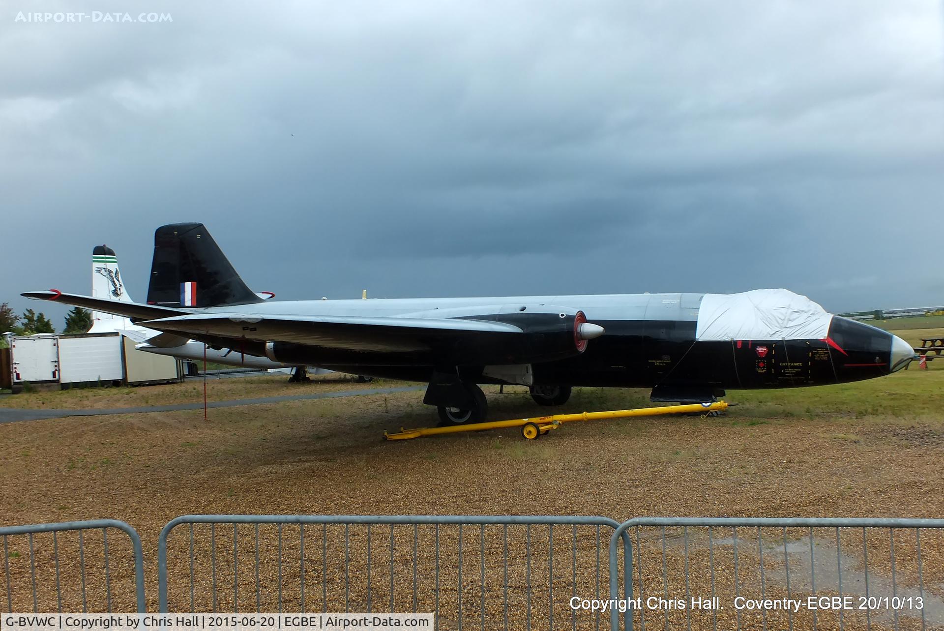 G-BVWC, 1955 English Electric Canberra B.2 C/N EEP71399, Classic Aviation Projects Ltd