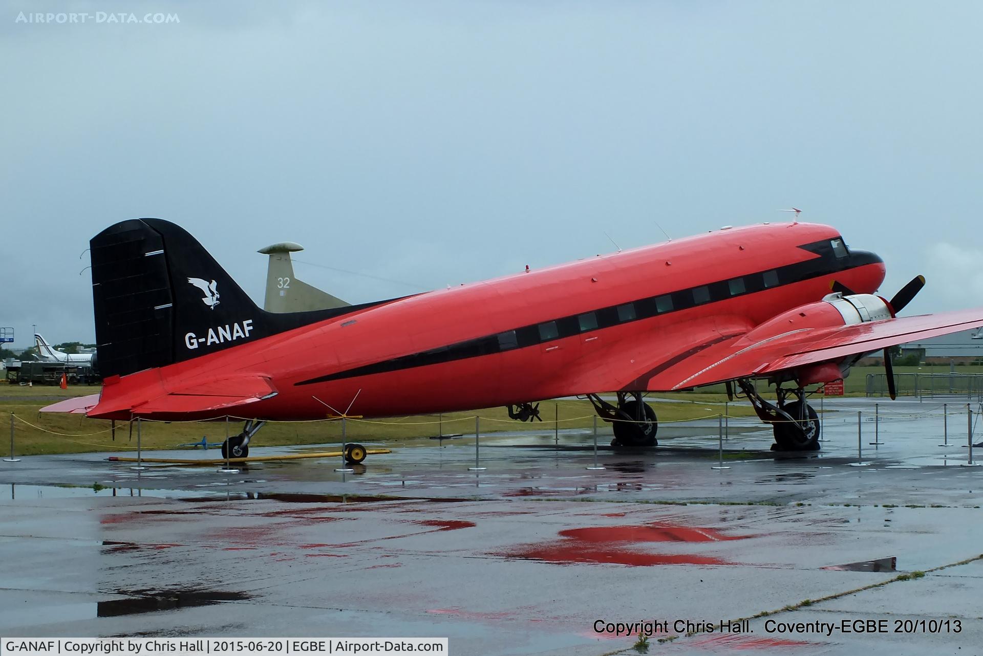 G-ANAF, 1944 Douglas DC-3C-R-1830-90C (C-47B) C/N 33436, Air Atlantique