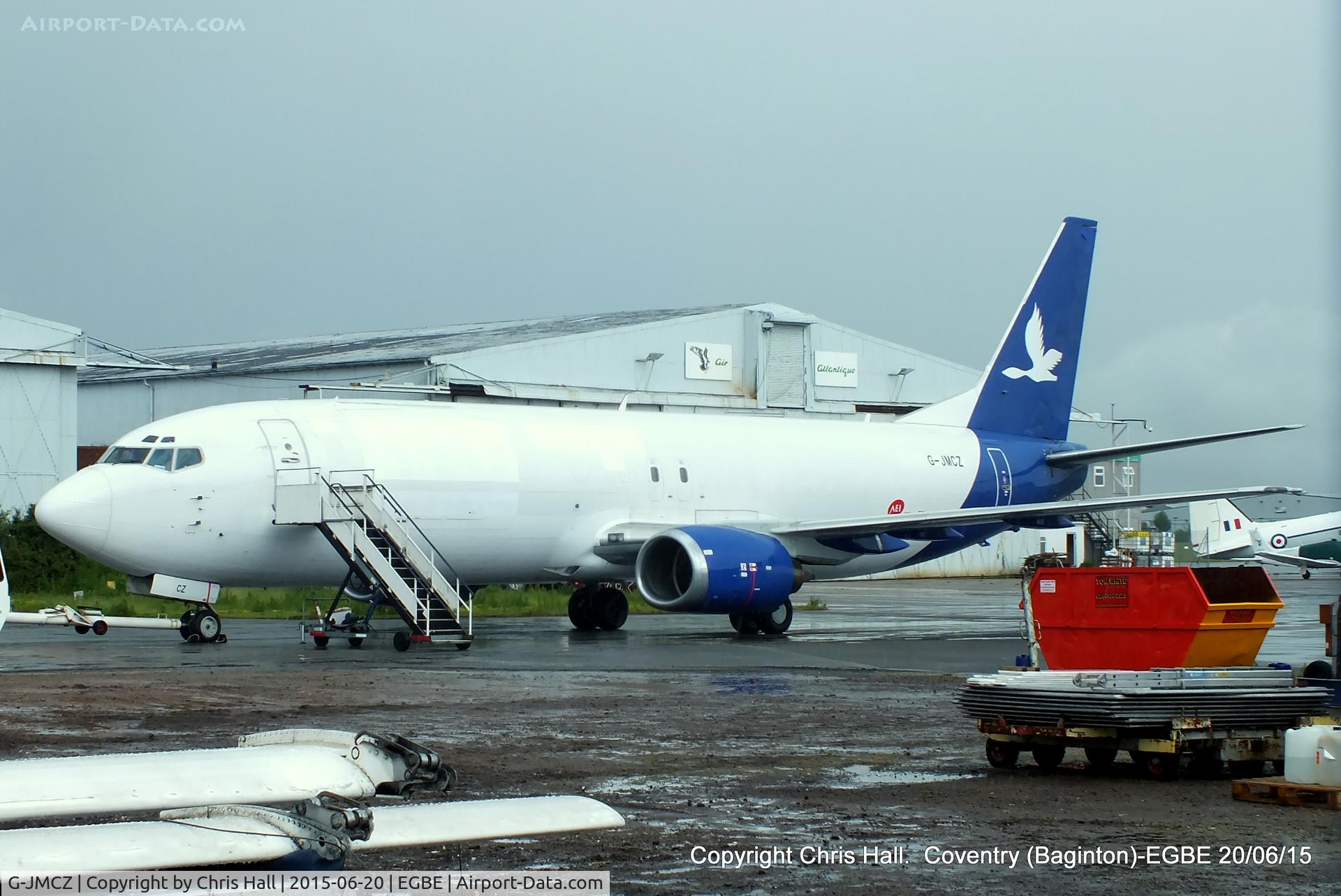 G-JMCZ, 1989 Boeing 737-4K5 C/N 24126, latest addition to the Atlantic Airlines fleet