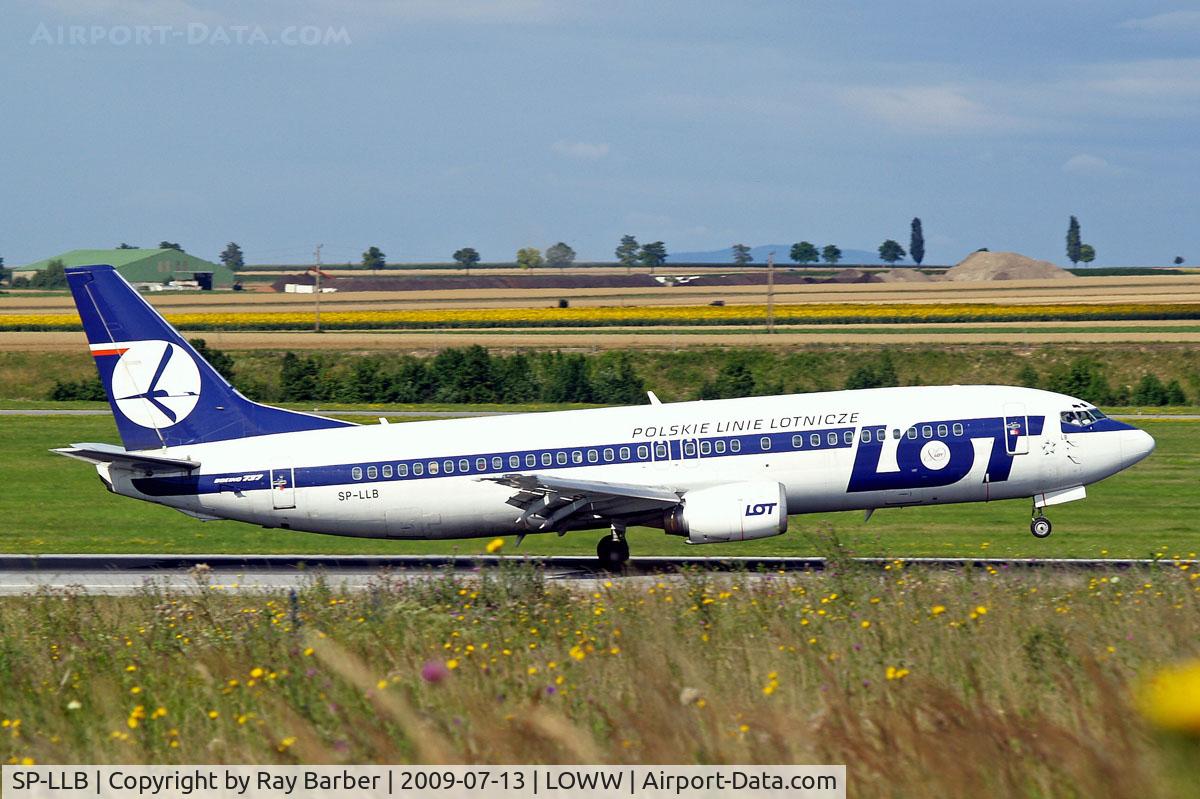 SP-LLB, 1993 Boeing 737-45D C/N 27156/2492, Boeing 737-45D [27156] (LOT Polish Airlines) Vienna-Schwechat~OE 13/07/2009