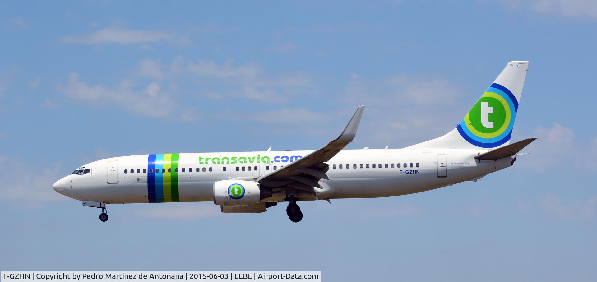 F-GZHN, 1999 Boeing 737-85H C/N 29445, El Prat Barcelona - España