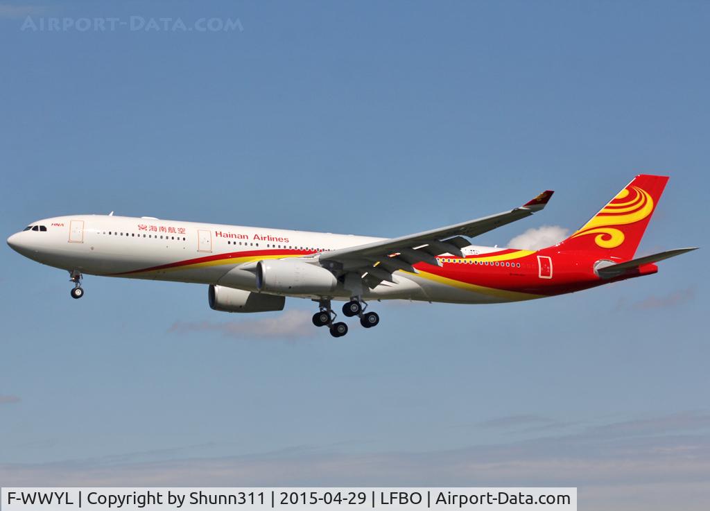F-WWYL, 2015 Airbus A330-343 C/N 1634, C/n 1634 - To be B-5972