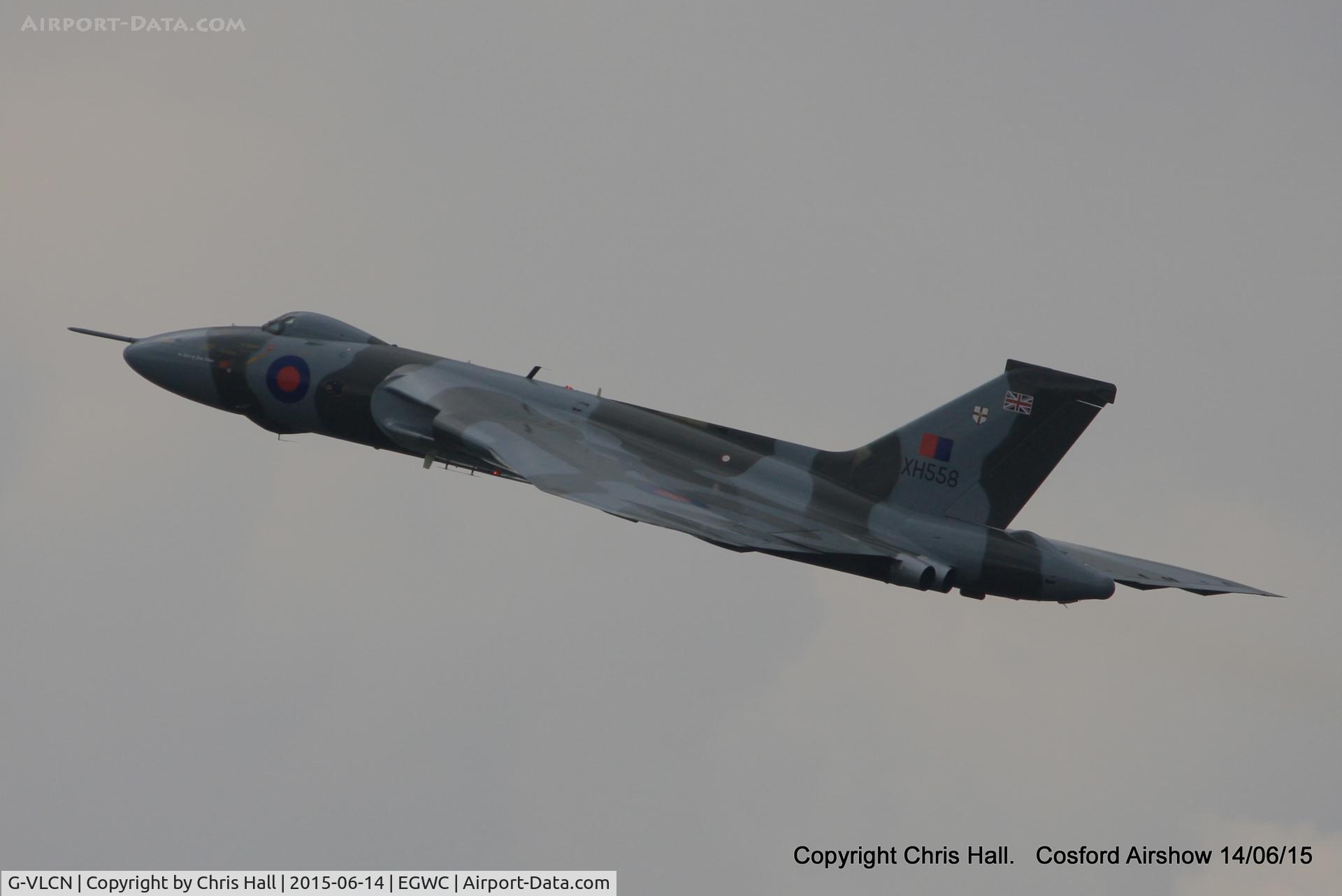 G-VLCN, 1960 Avro Vulcan B.2 C/N Set 12, displaying at the 2015 Cosford Airshow