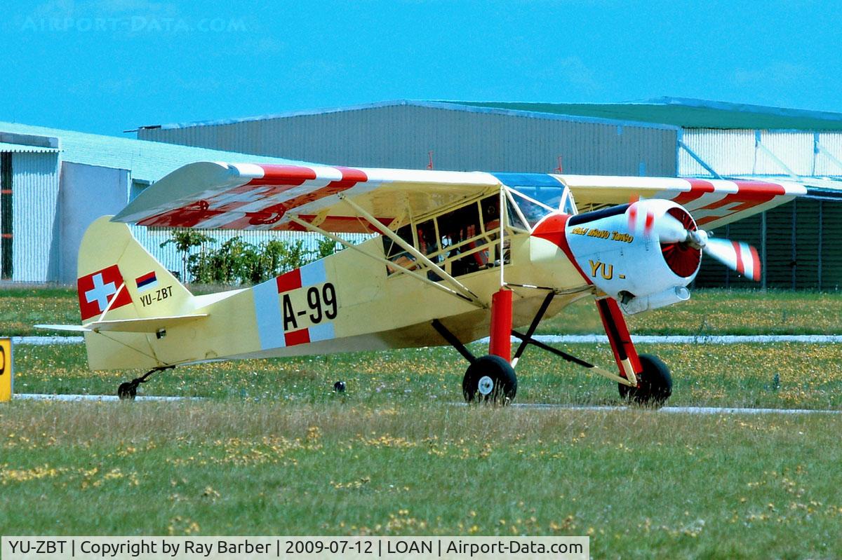 YU-ZBT, Slepcev Storch SS-MK4 C/N SS4-100, Slepcev Storch SS4 [SS4-100] Wiener Neustadt-Ost~OE 12/07/2009